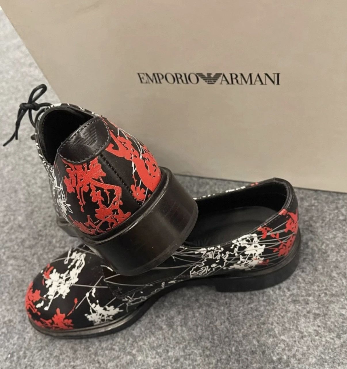 Emporio Armani Emporio Armani Men's Shoes Size US 7.5 / EU 40-41 - 3 Thumbnail