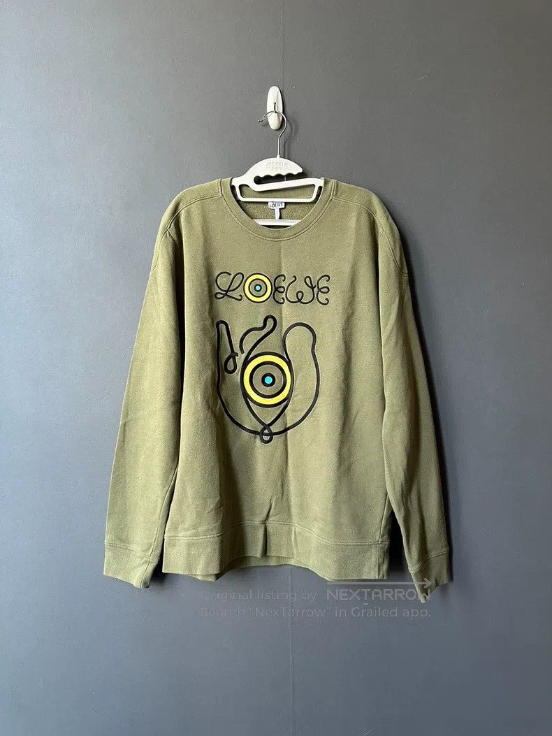 Loewe Loewe Embroidered Sweatshirt Size XL / US 12-14 / IT 48-50 - 1 Thumbnail