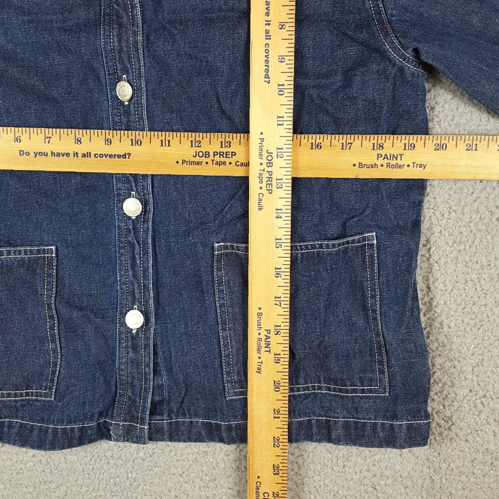 Pendleton VINTAGE Pendleton Denim Trucker Jacket Women's Size M Jean Jacket Western Cowgirl Retro Size 32" / US 10 / IT 46 - 7 Thumbnail