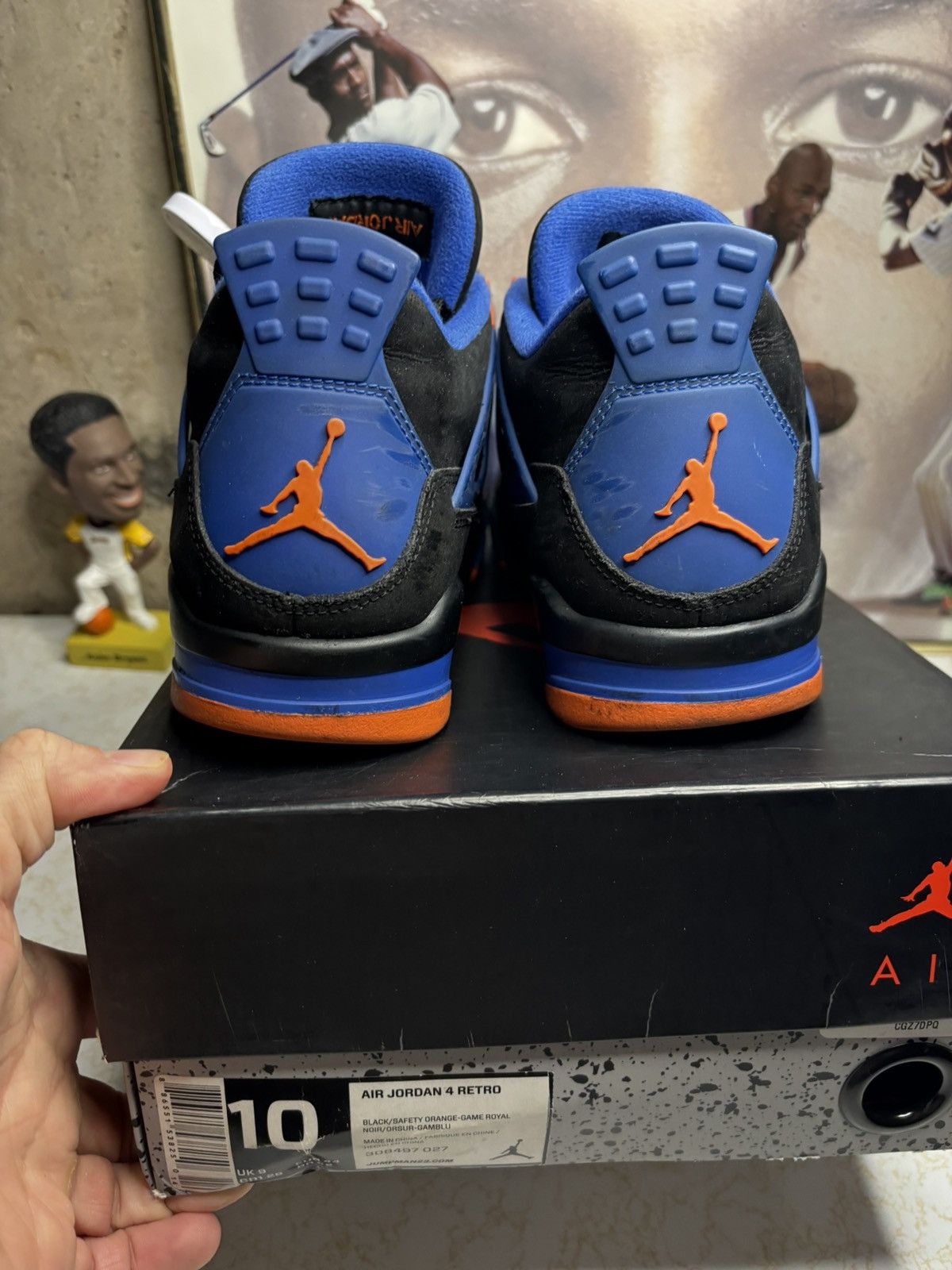 Jordan Brand Air Jordan 4 Retro Cavs 2012 Size US 10 / EU 43 - 7 Thumbnail