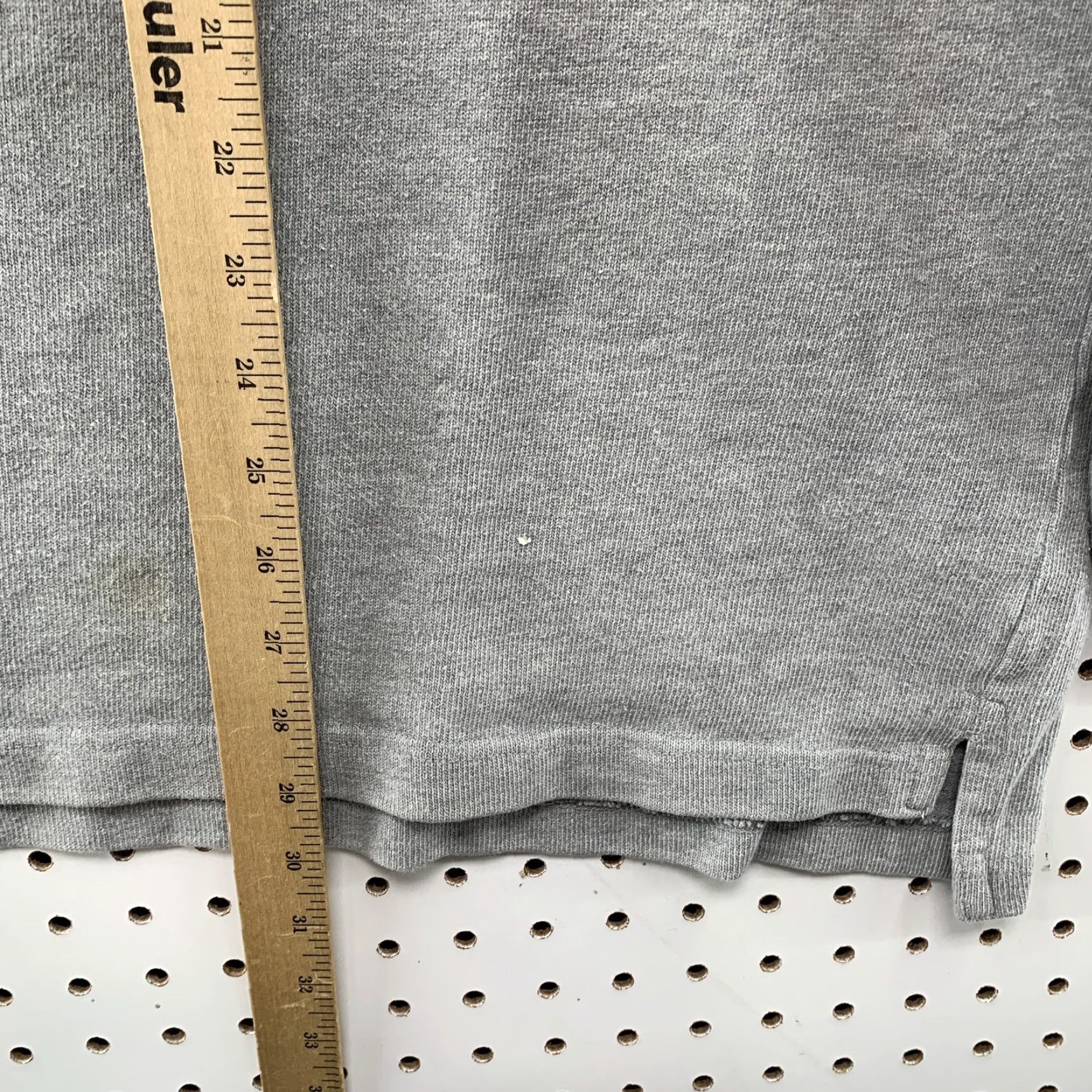 Polo Ralph Lauren VINTAGE Polo Ralph Lauren Polo Shirt Mens Large Grey Long Sleeve 90s Decade Polo Men L Grey Logo Casual Mens Size US L / EU 52-54 / 3 - 6 Thumbnail