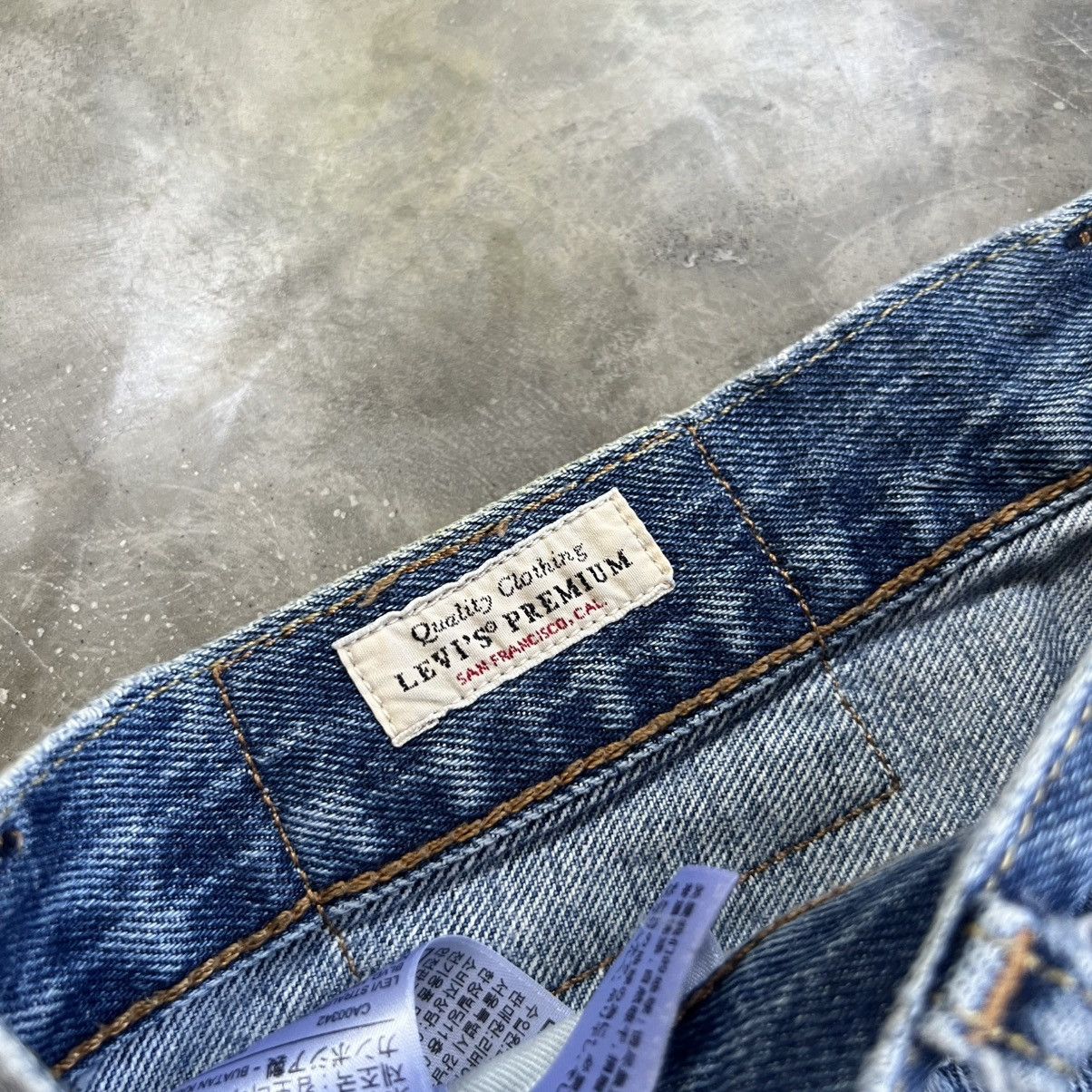 Levi's Vintage Levi’s 551 Z Big E Straight fit Jeans Size US 28 / EU 44 - 9 Thumbnail