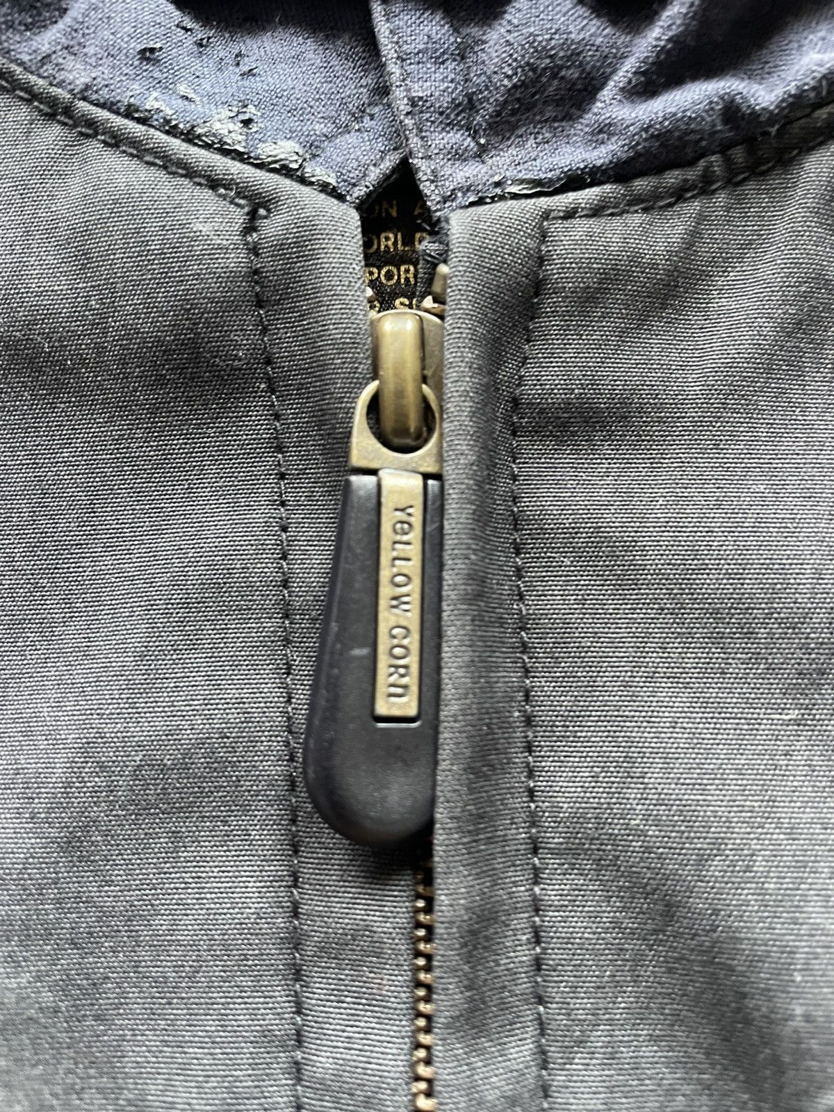 YELLOW CORN Yellow Corn Racing Jacket Motor Sport Zipper Size US L / EU 52-54 / 3 - 6 Thumbnail