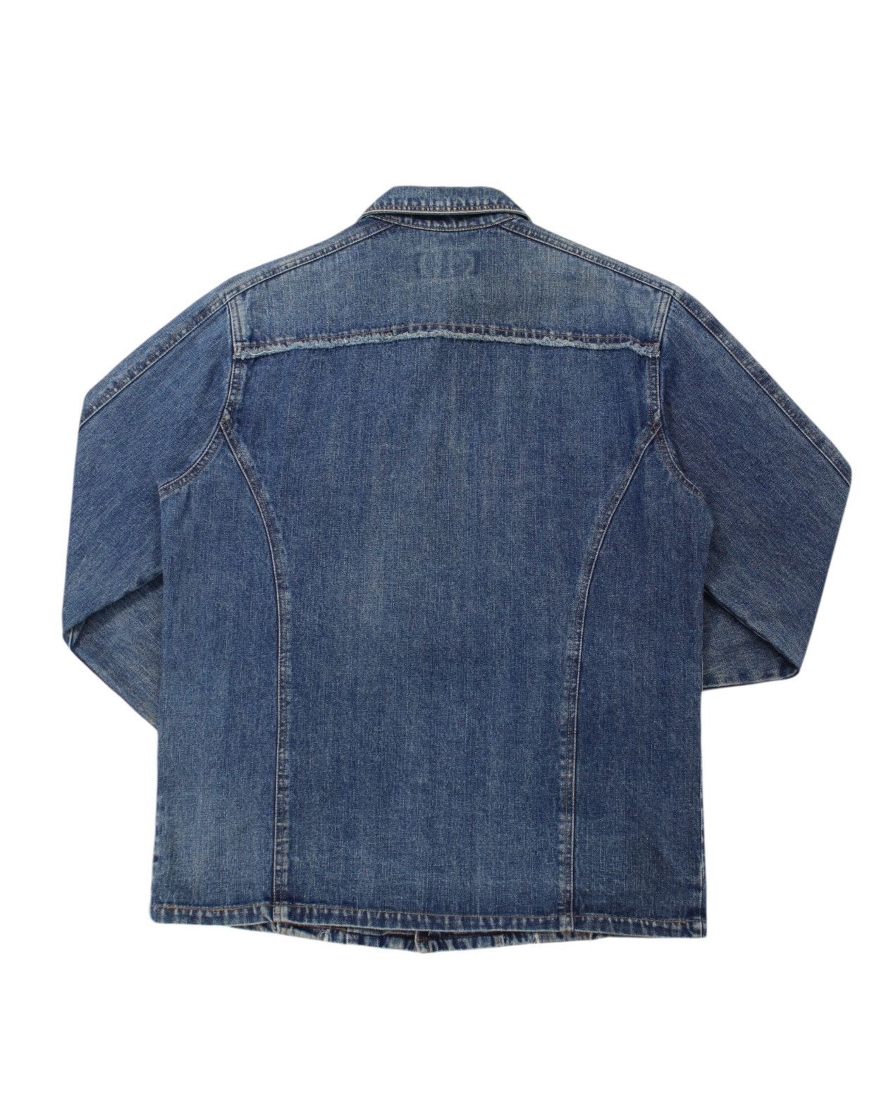 Tornado Mart SS2003 TORNADO MART BOXY DENIM JACKET Size US L / EU 52-54 / 3 - 5 Thumbnail
