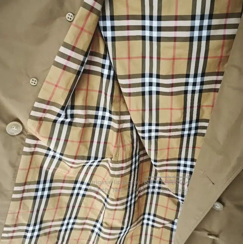 Burberry Burberry Khaki Long Trench Coat for Women. Size XS / US 0-2 / IT 36-38 - 4 Thumbnail