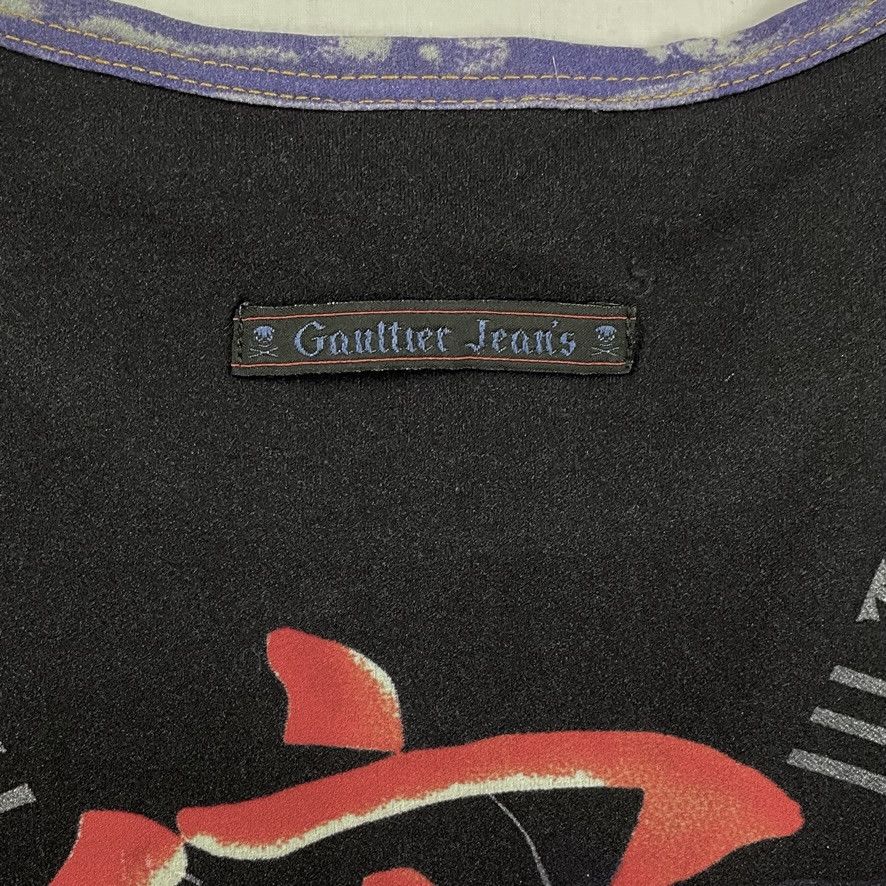 Jean Paul Gaultier 1998 Jean Paul Gaultier Chinese Asia Elastic Top Tee Vintage Size US M / EU 48-50 / 2 - 5 Thumbnail
