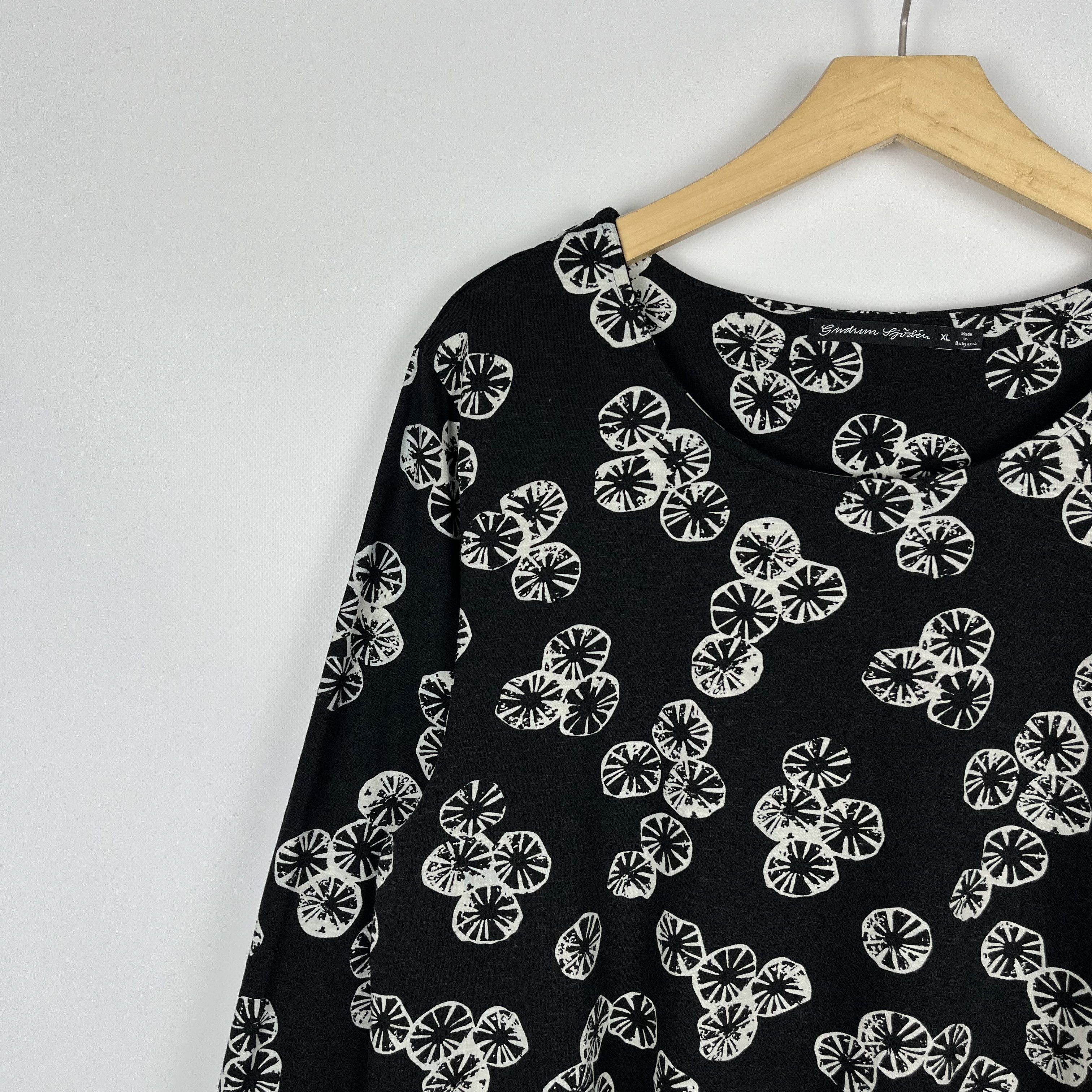 Gudrun Sjoden Ladies Gudrun Sjoden Corallo Pattern 3/4 Sleeve Tunic Blouse Size XL / US 12-14 / IT 48-50 - 5 Thumbnail