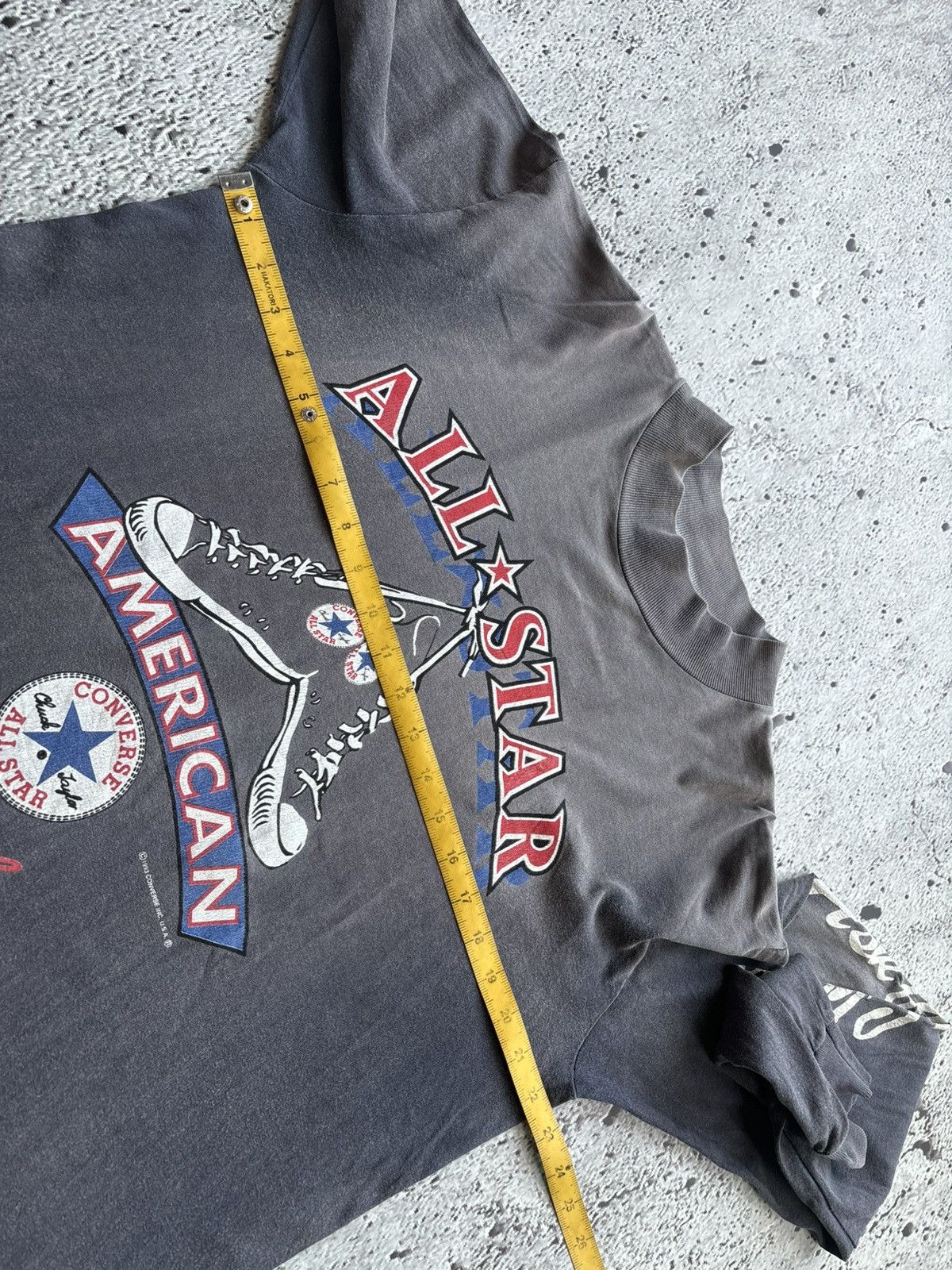 Vintage Vintage 90's Usa super fadded Longsleeve Size US L / EU 52-54 / 3 - 9 Thumbnail