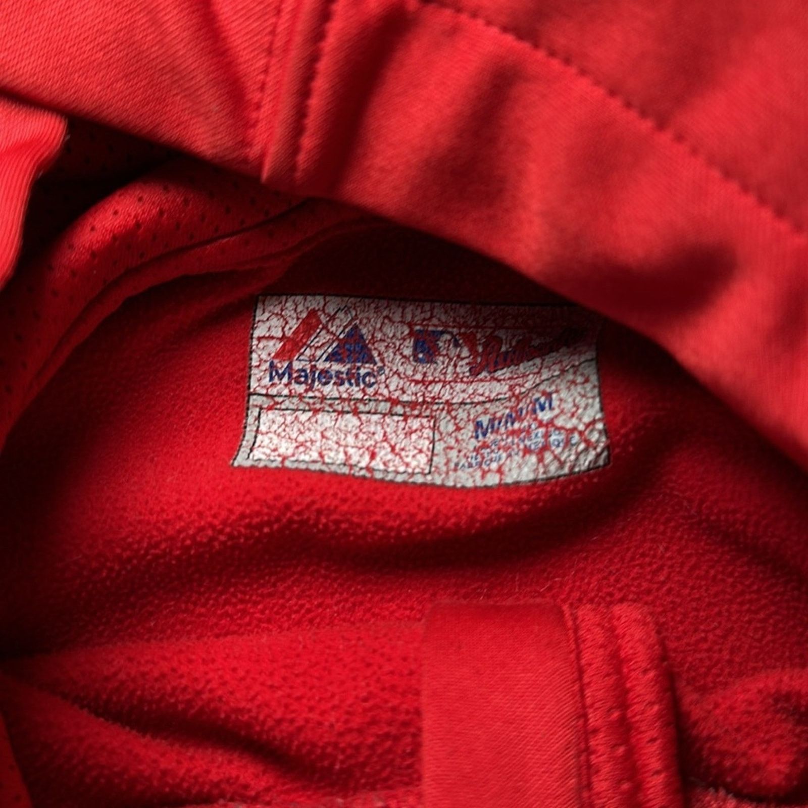 Majestic Cincinnati Reds Get Your ‘Stache On Majestic Hoodie - Medium Size US M / EU 48-50 / 2 - 7 Thumbnail