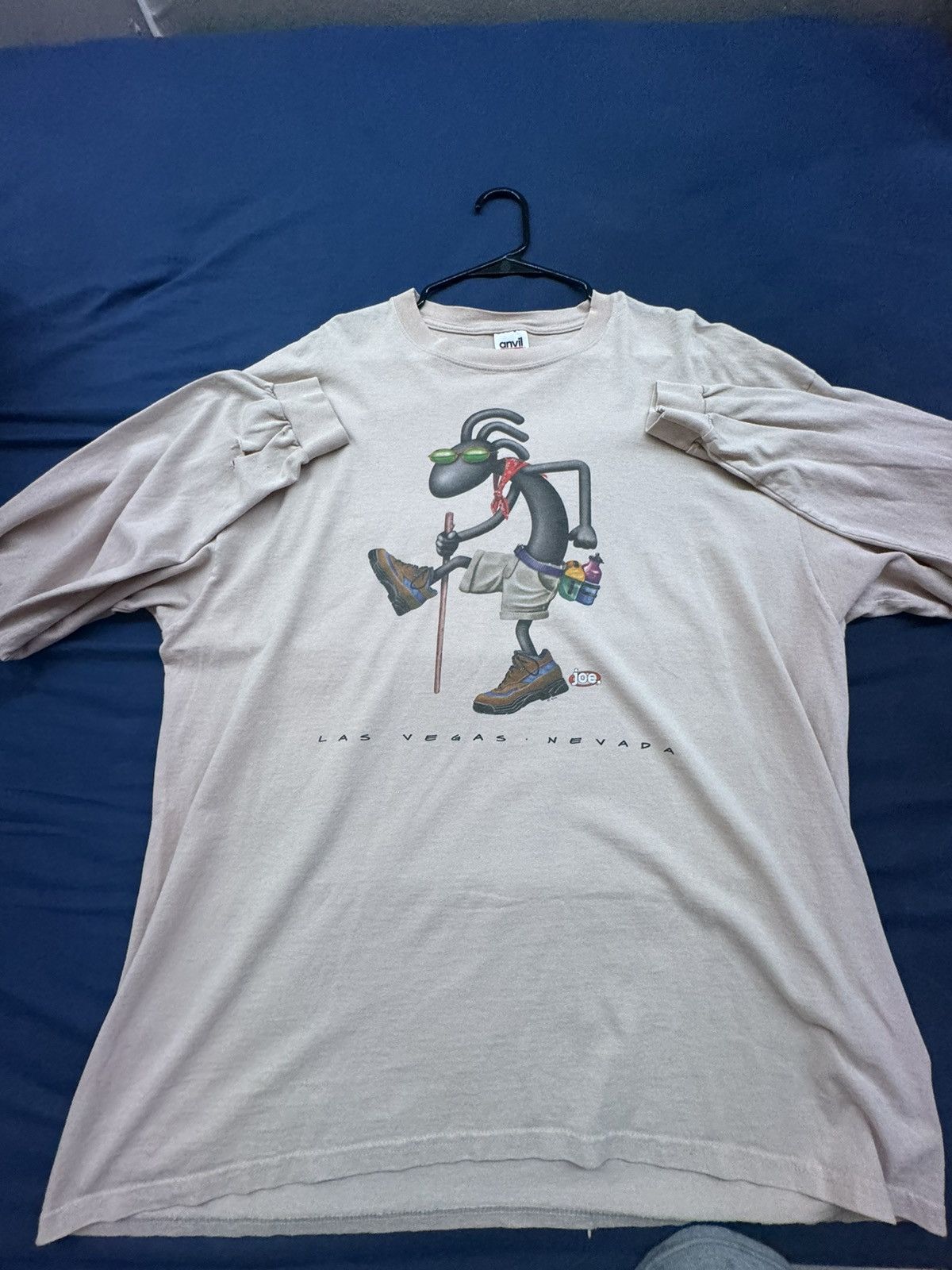 Thrifted × Vintage Vintage 1990s Joe Kokopelli Cartoon Long