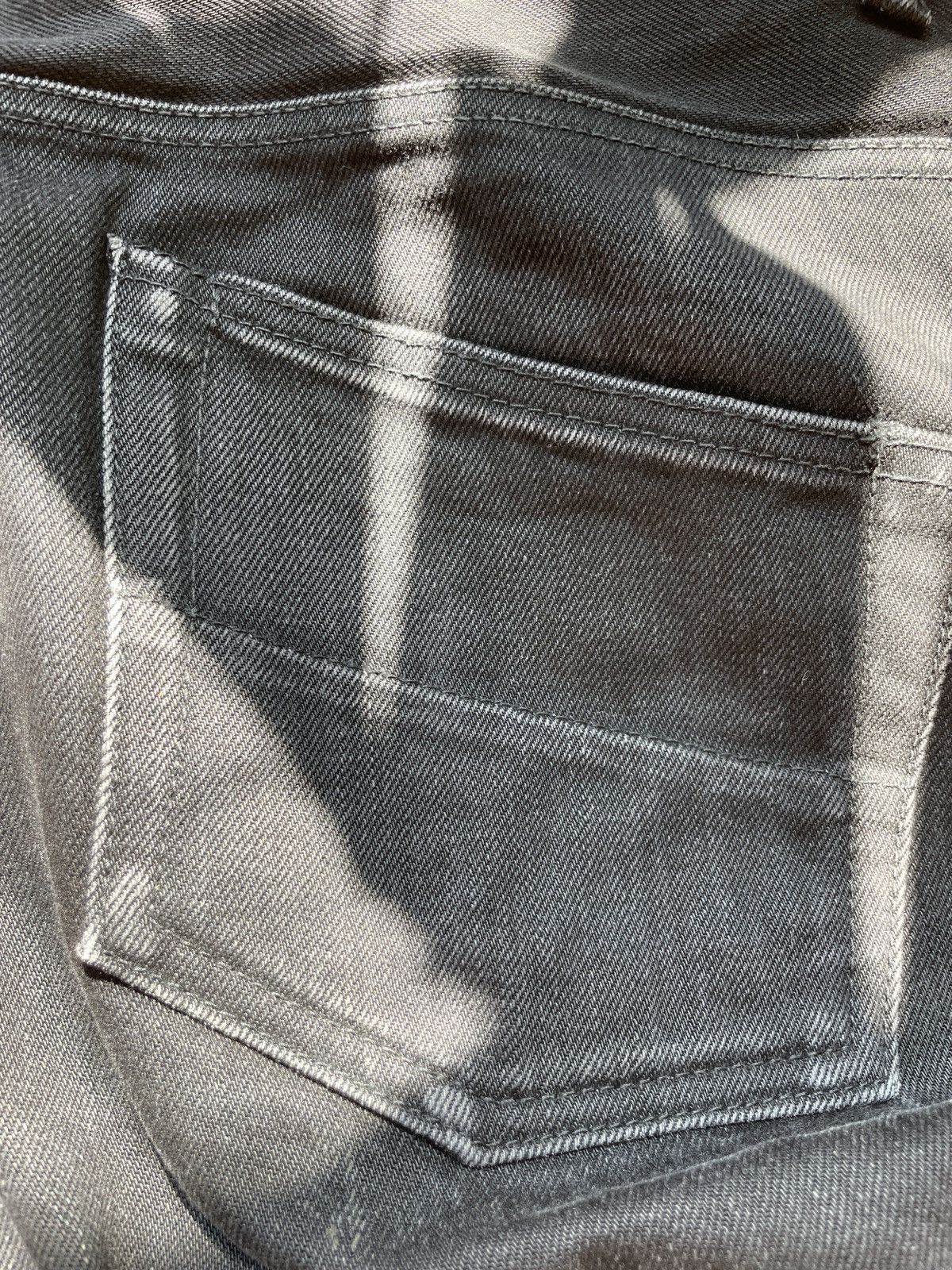 SOMET Somet 005 Raw Denim Black x White Size US 30 / EU 46 - 4 Thumbnail