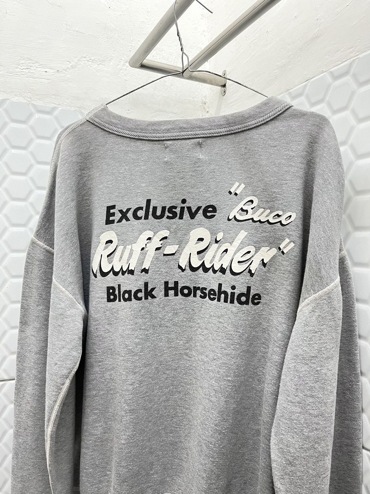 The Real McCoy's Buco Ruff Riders Loopwheeled Sweatshirt Size US M / EU 48-50 / 2 - 2 Thumbnail