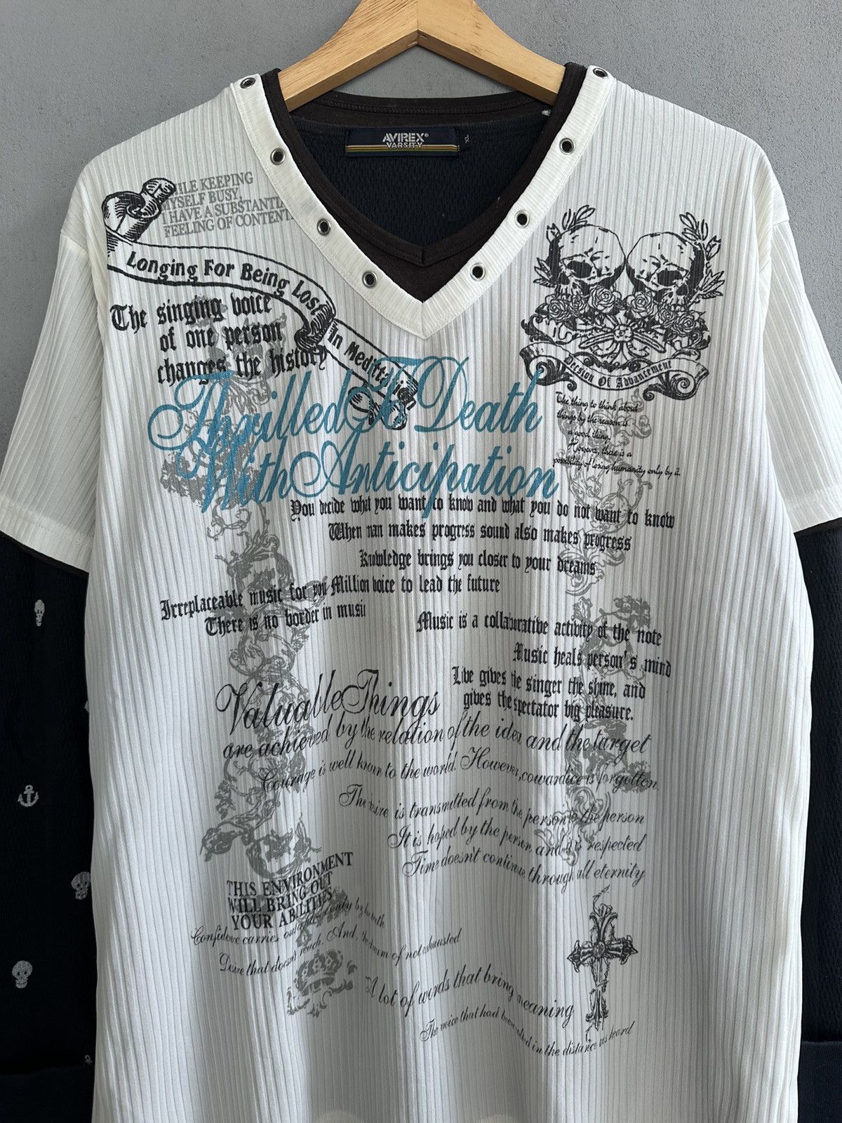 Japanese Brand TimeStep Japanese Poem Tees Ifsixwasnine Lgb Style Size US L / EU 52-54 / 3 - 2 Thumbnail