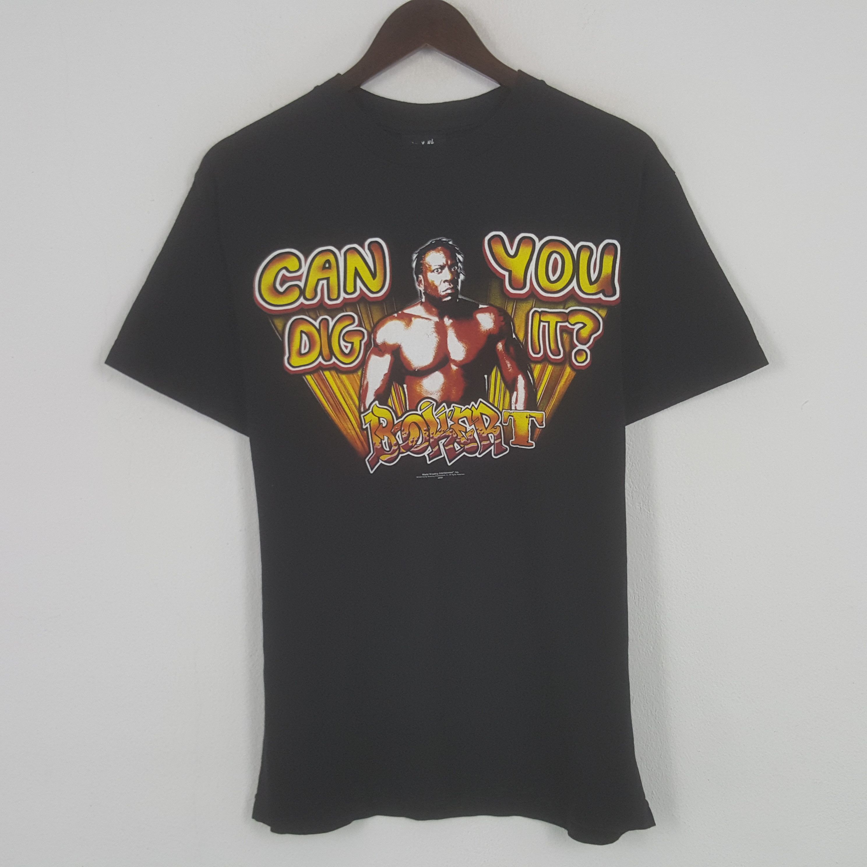 Vintage × WWE × WWF Vintage Bookert WWE Rock Tshirt Size US M / EU 48-50 / 2 - 1 Thumbnail