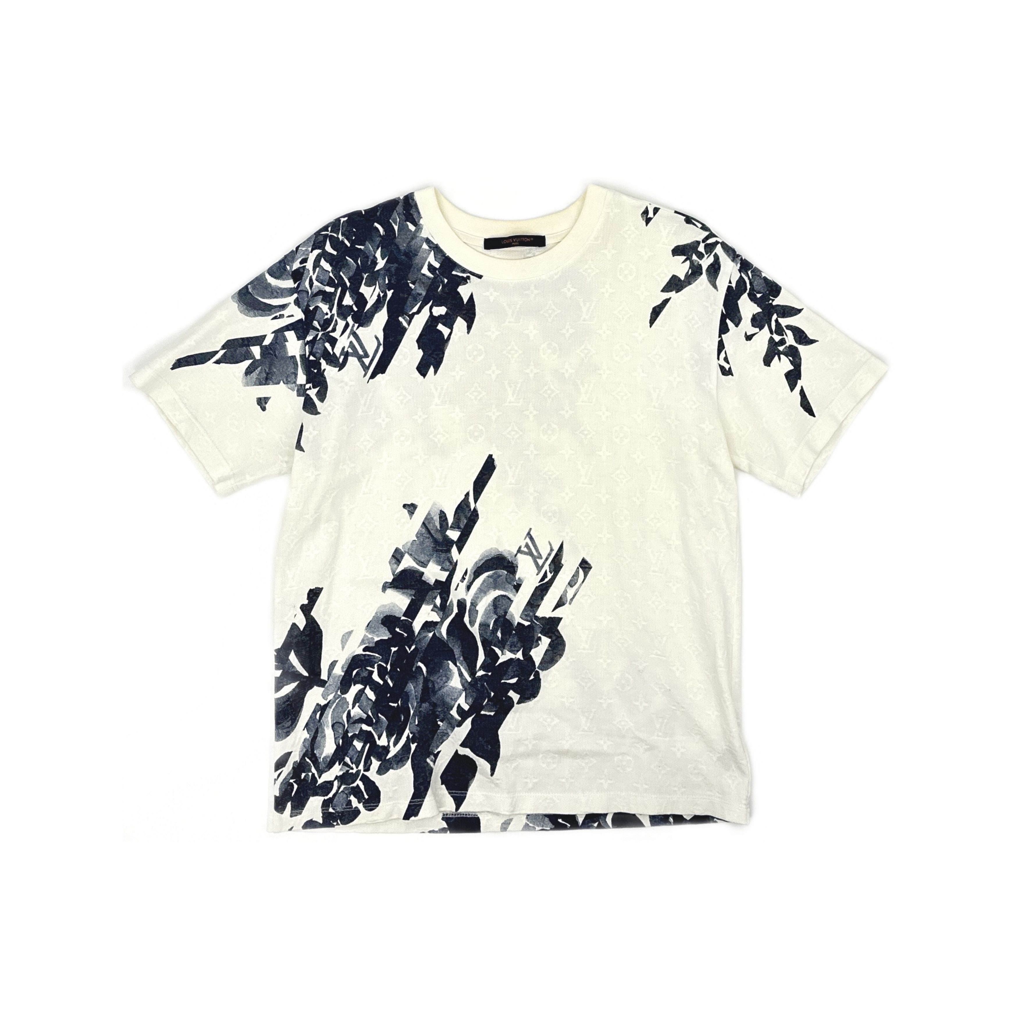 Louis Vuitton Louis Vuitton Floral Embroidery T-Shirt S Size US S / EU 44-46 / 1 - 1 Thumbnail