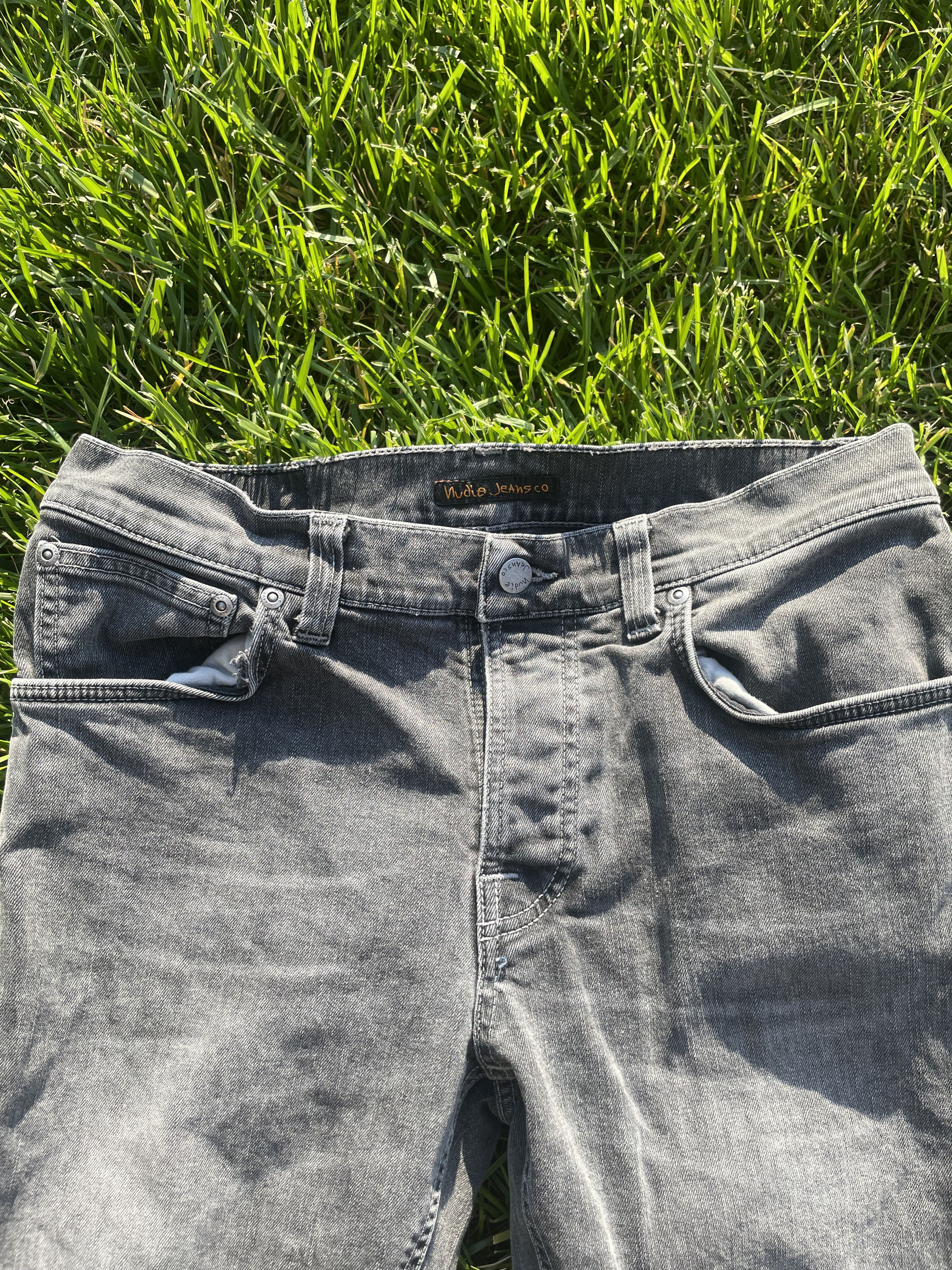 Nudie Jeans Nudie Jeans Gray Denim Size US 32 / EU 48 - 3 Thumbnail
