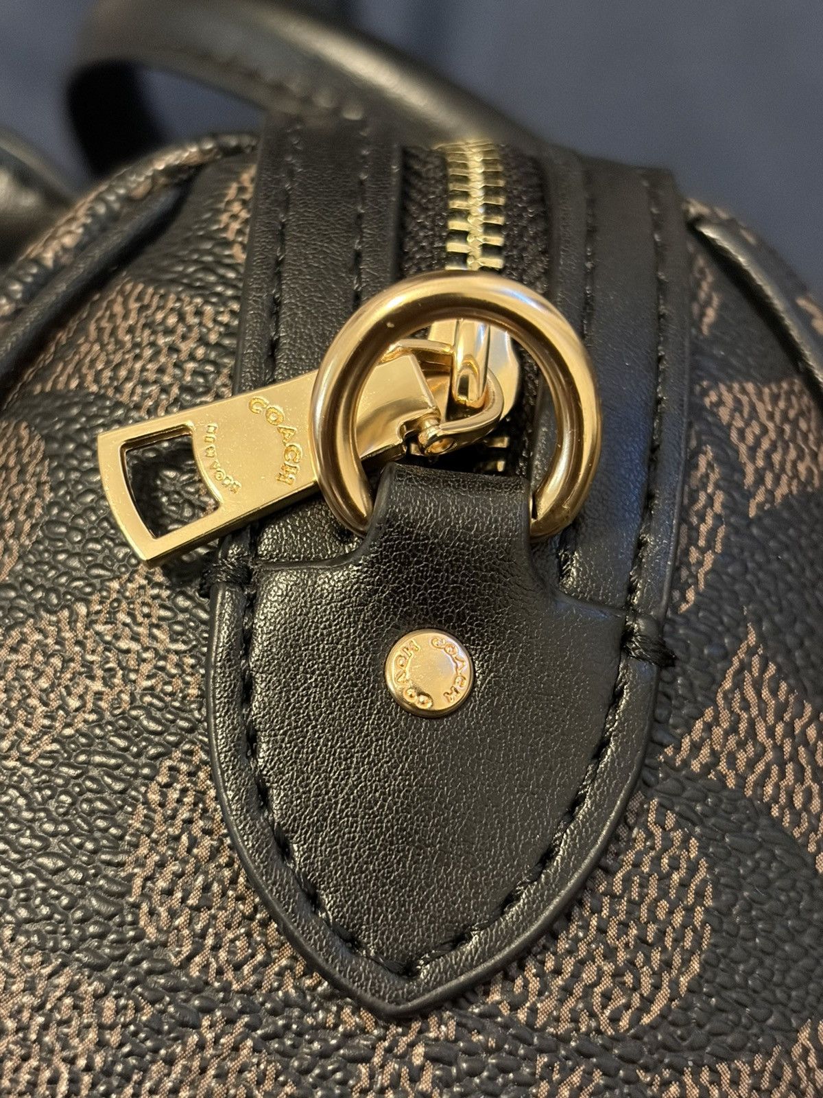 Coach Coach handbag in mini rowan leather Size ONE SIZE - 6 Thumbnail