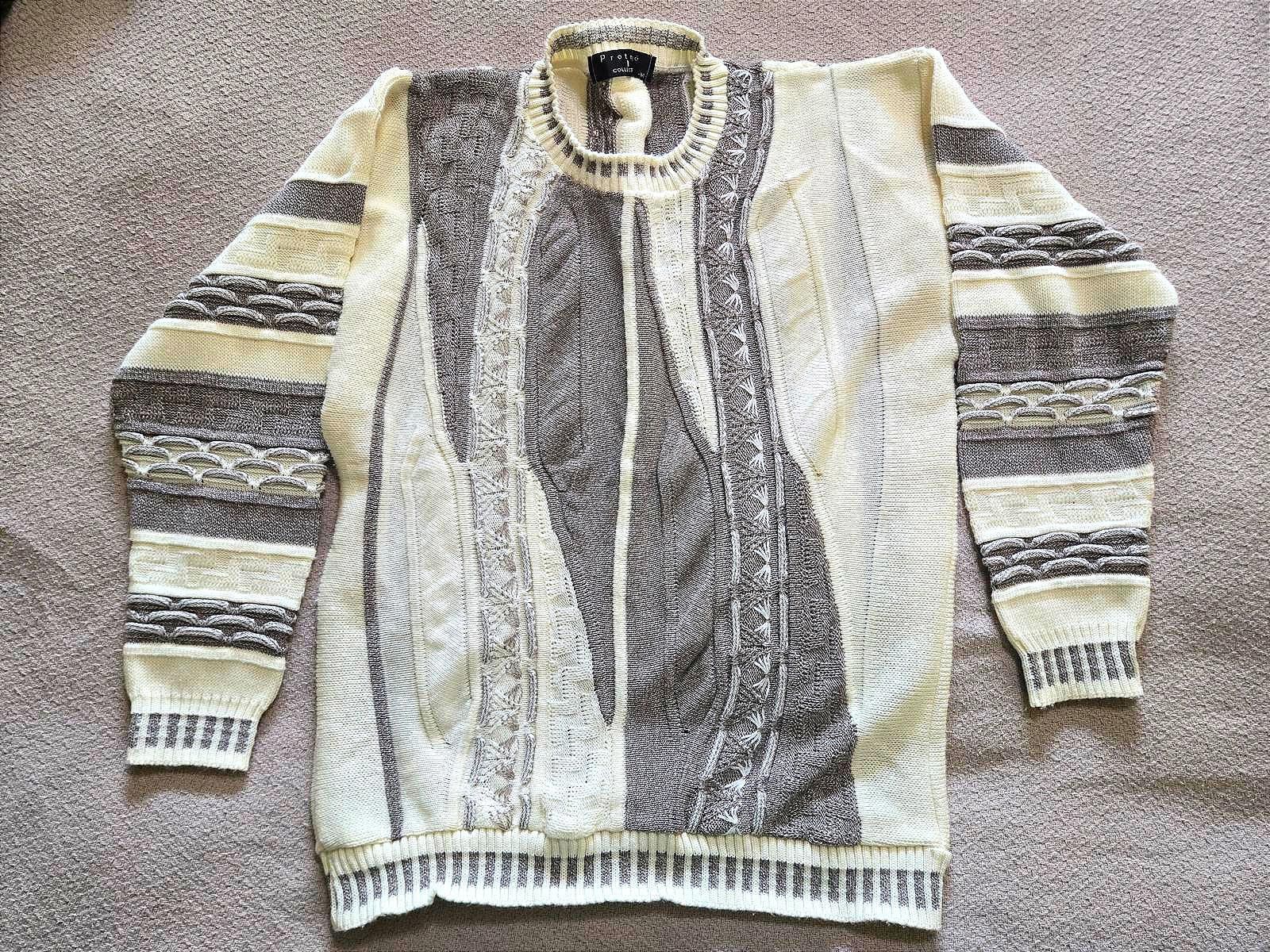 Other Protege Sweater M | 90s Textured Cable Knit Size US M / EU 48-50 / 2 - 4 Thumbnail
