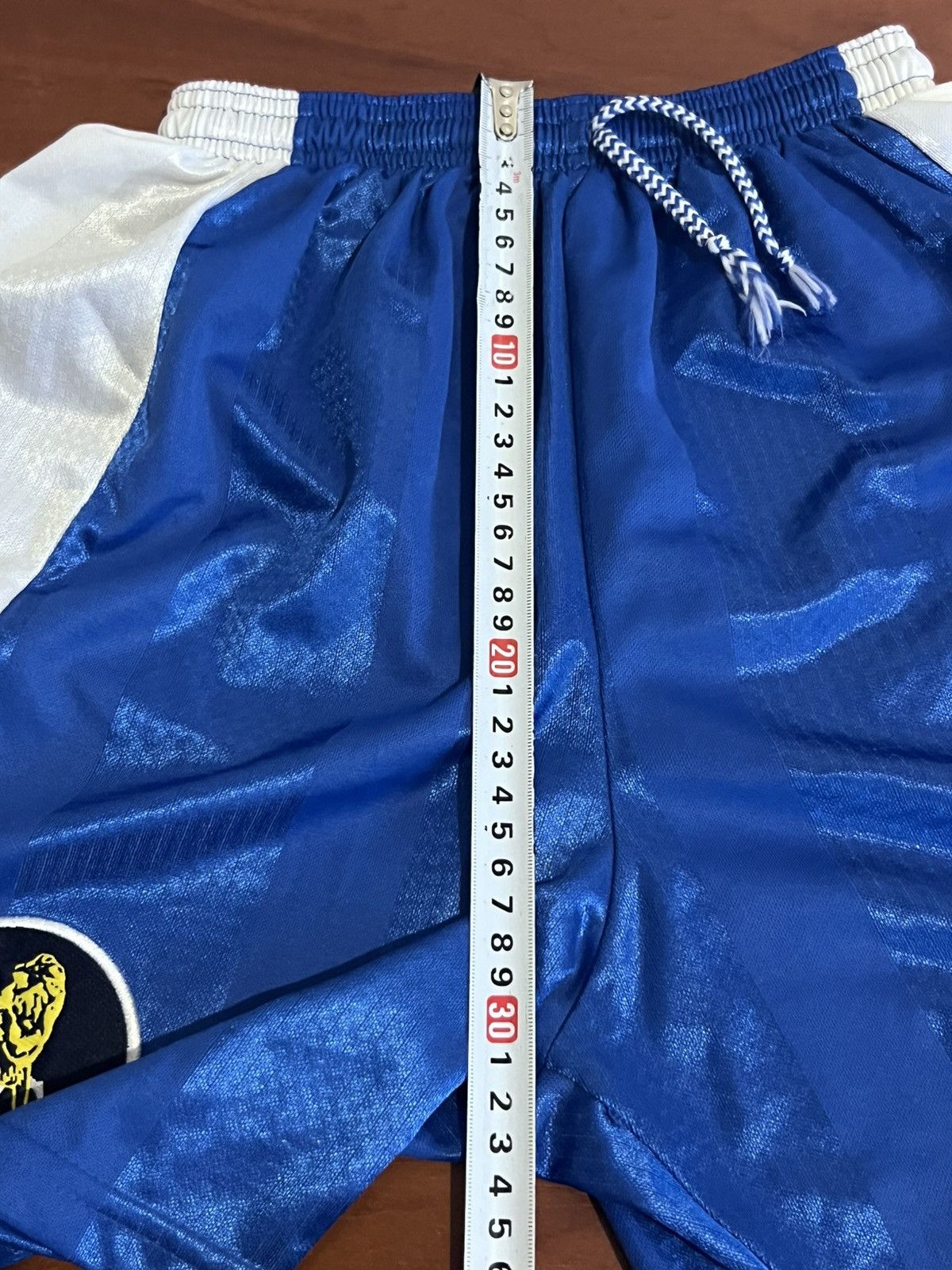 Chelsea Soccer 1997/98 Umbro Chelsea Home Soccer Shorts Blue Size XL Boys Size US 30 / EU 46 - 11 Thumbnail