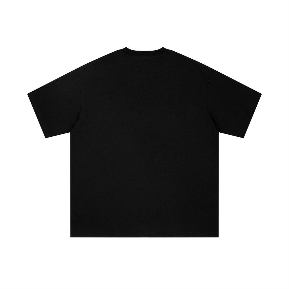 Vintage Hip-hop trendy loose casual cartoon graffiti print T-shirt Size US M / EU 48-50 / 2 - 2 Thumbnail