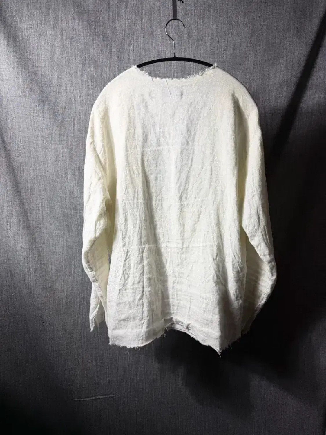 Elena Dawson Elena Dawson Linen Long Sleeve Tee Size US M / EU 48-50 / 2 - 2 Thumbnail