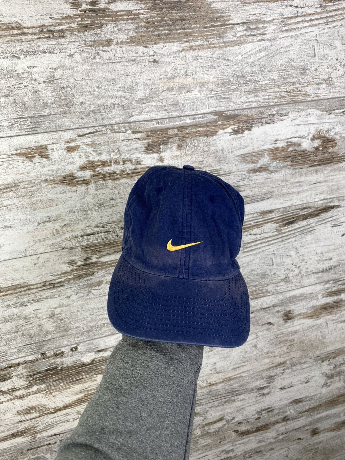Nike × Vintage Mens Vintage Nike big logo hats cap hat y2k rare swoosh acg Size ONE SIZE - 1 Thumbnail