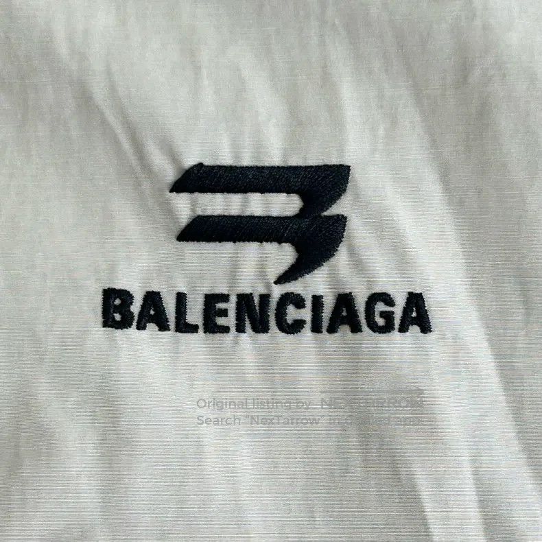 Balenciaga Balenciaga Solid Color Collar Zip-Up Jacket Size US L / EU 52-54 / 3 - 6 Thumbnail
