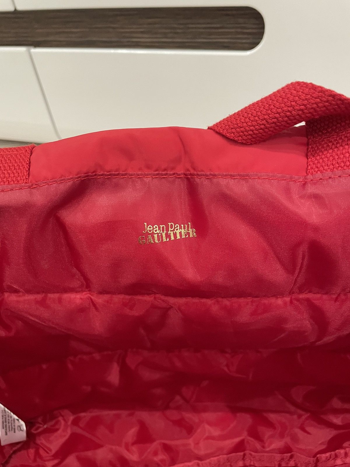 Jean Paul Gaultier Jean Paul Gaultier Red Tote Bag Size ONE SIZE - 6 Thumbnail