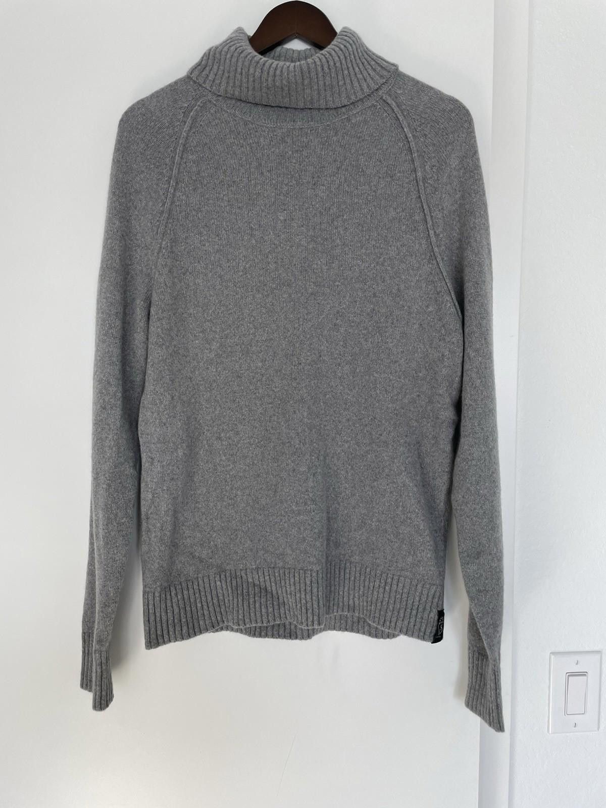 Todd Snyder Todd Snyder Nomad Cashmere Turtleneck Sweater Jumper Grey Size US L / EU 52-54 / 3 - 1 Thumbnail