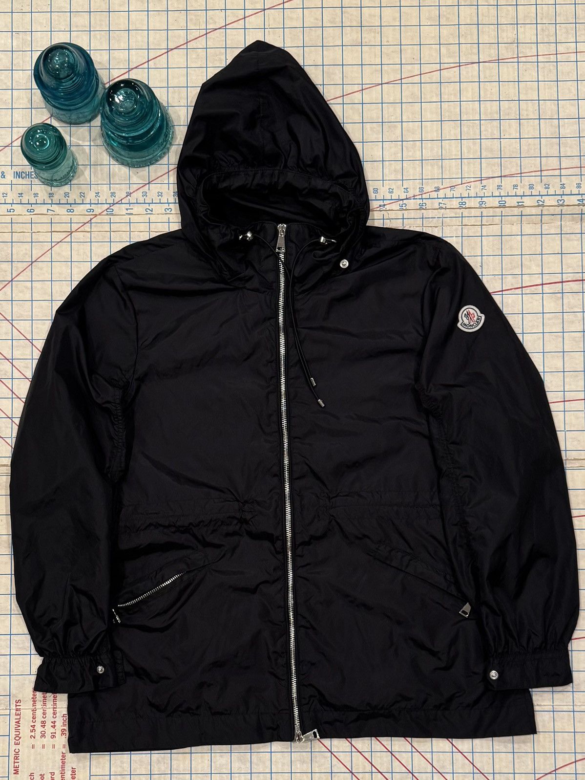 Moncler Moncler Lightweight Parka Black Women’s Size 2 Zip Jacket Size XS / US 0-2 / IT 36-38 - 2 Thumbnail