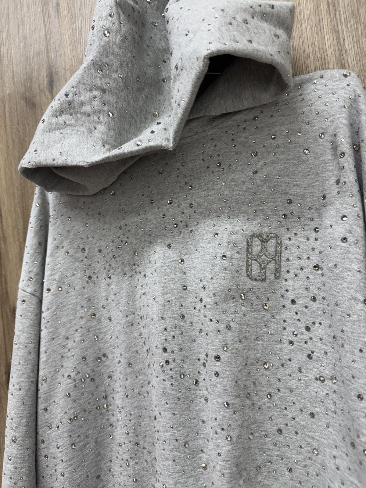Birth of Royal Child Birth Royal Child Grey Crystal Hoodie Size US M / EU 48-50 / 2 - 4 Thumbnail