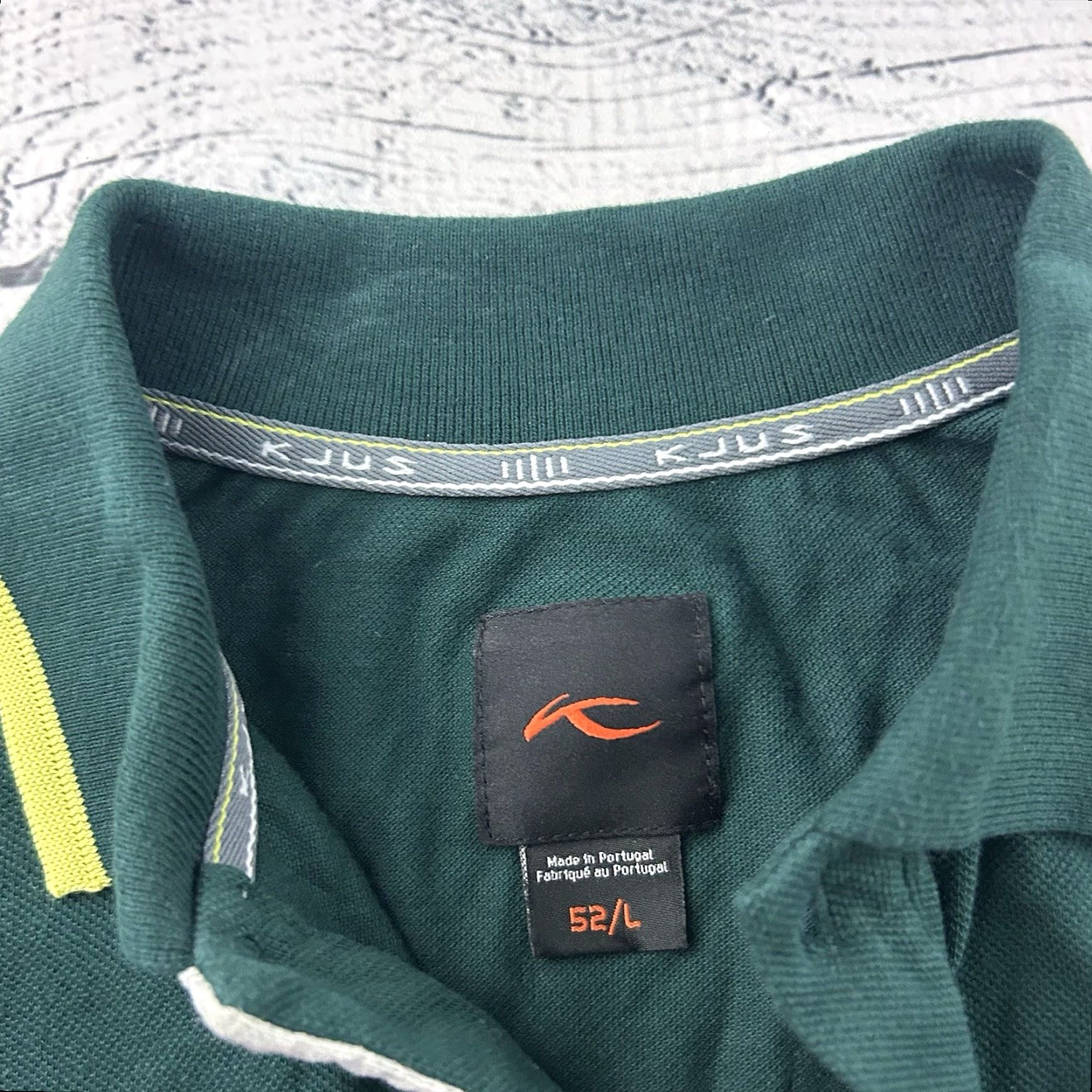 KJUS KJUS Long Sleeve Button-Up Rugby Shirt Mens L Green Size US L / EU 52-54 / 3 - 3 Thumbnail
