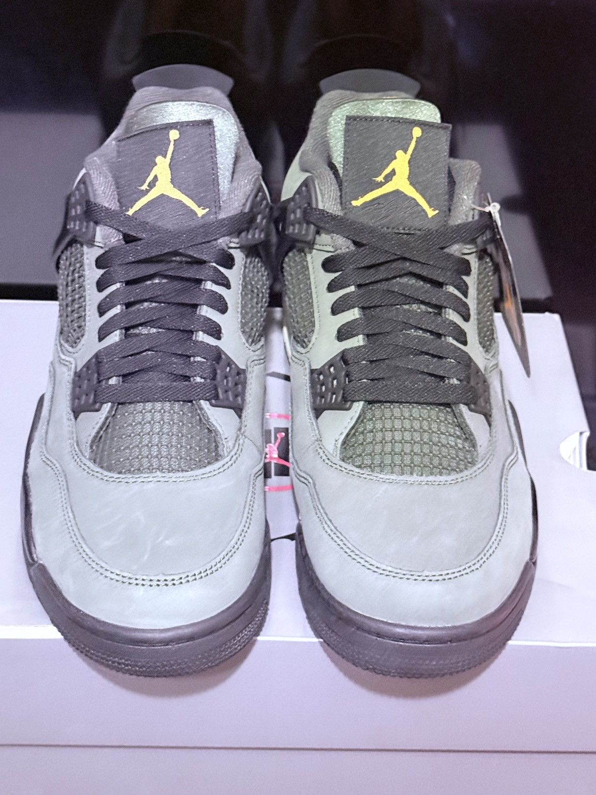 Jordan Brand Undefeated x Air Jordan 4 Retro 2025 Green - Size 10 Size US 10 / EU 43 - 4 Thumbnail