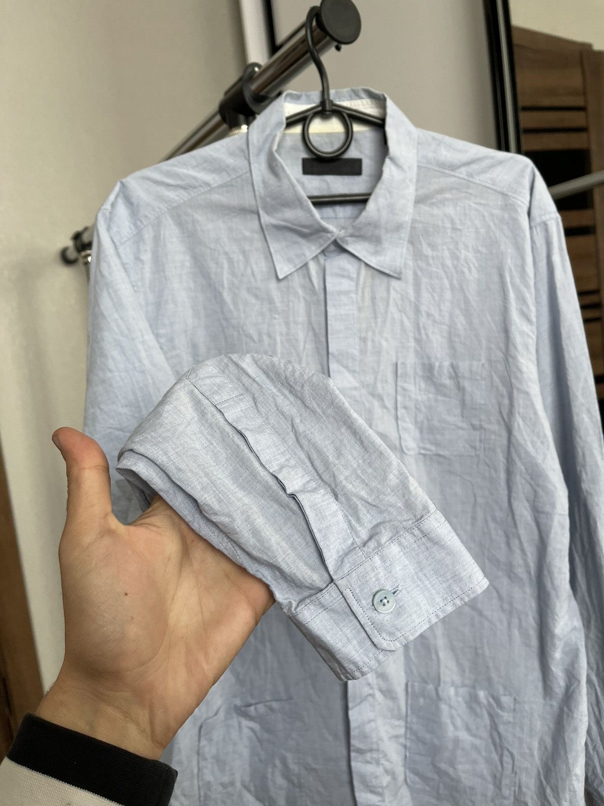 Burberry Prorsum Burberry Prorsum Shirt Button Up Long Sleeve Size US L / EU 52-54 / 3 - 9 Thumbnail