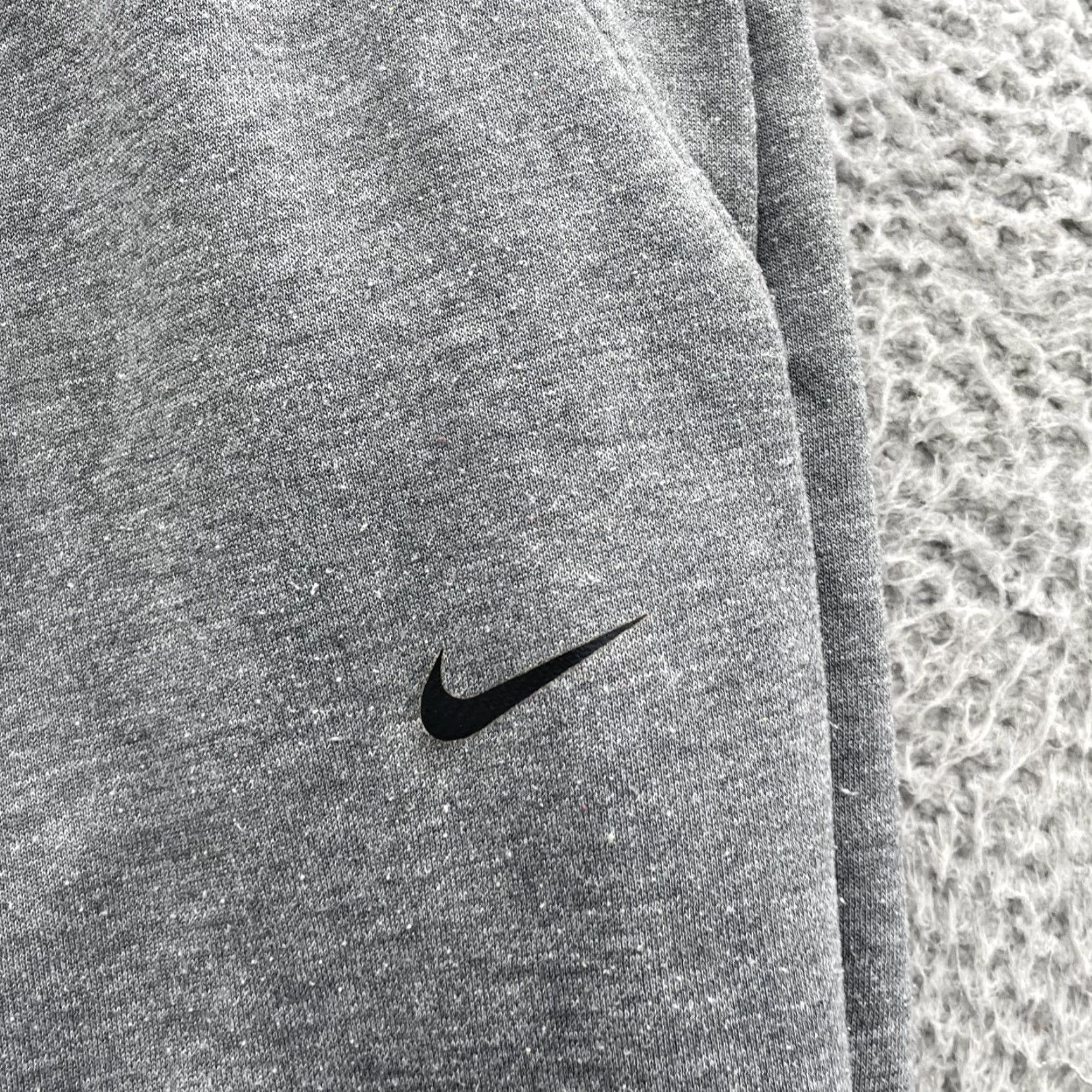Nike VINTAGE Nike Fleece Jogers Women's Small Gray Pants Training Running Sportswear Running Size 28" / US 6 / IT 42 - 3 Thumbnail