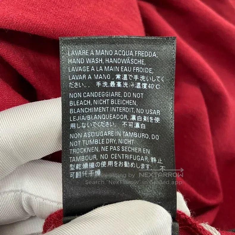 Balenciaga Balenciaga Letter Logo Red T-Shirt Size US M / EU 48-50 / 2 - 7 Thumbnail