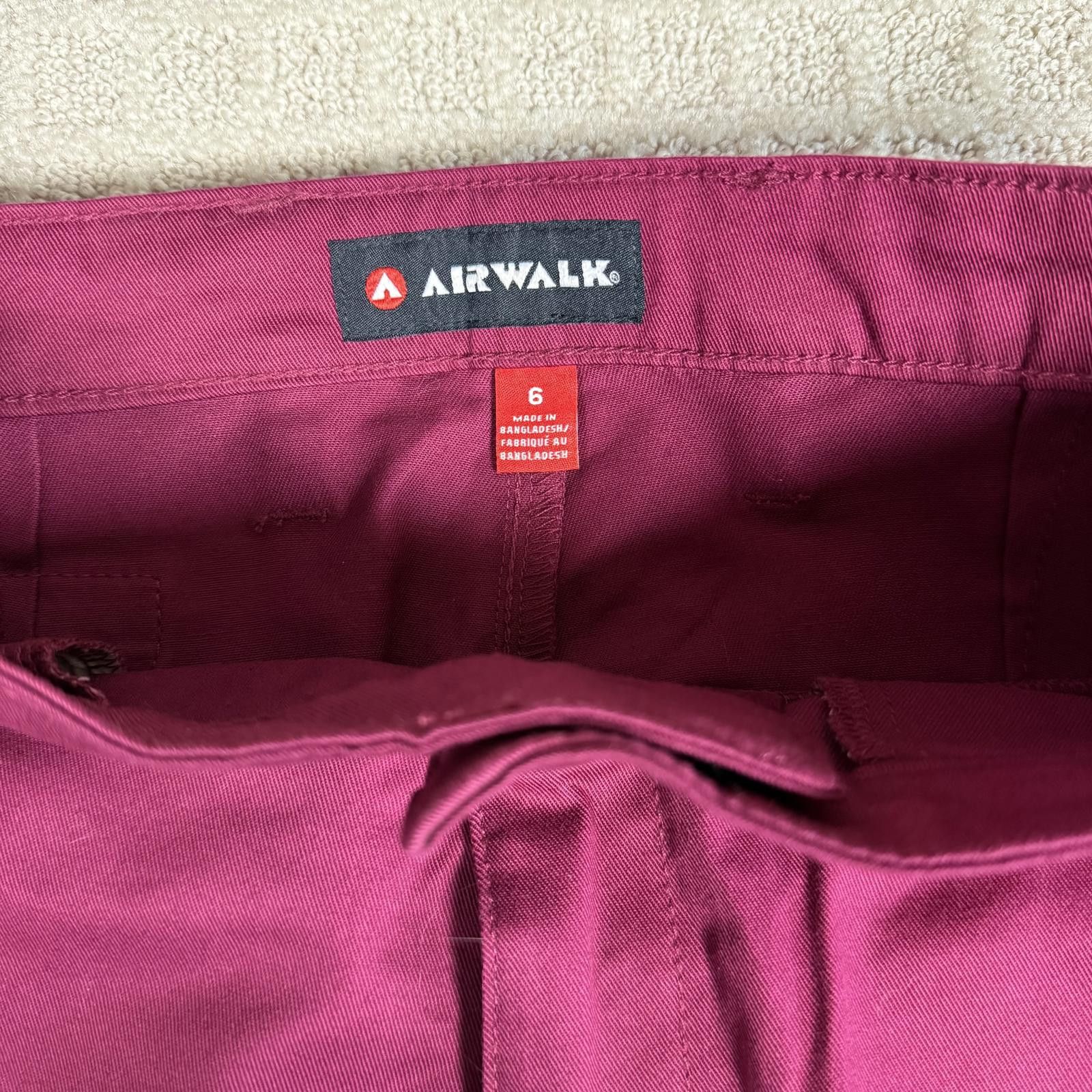 Airwalk Airwalk Wide Leg Skate Pants 29x25 Size 6 Size 29" - 3 Thumbnail