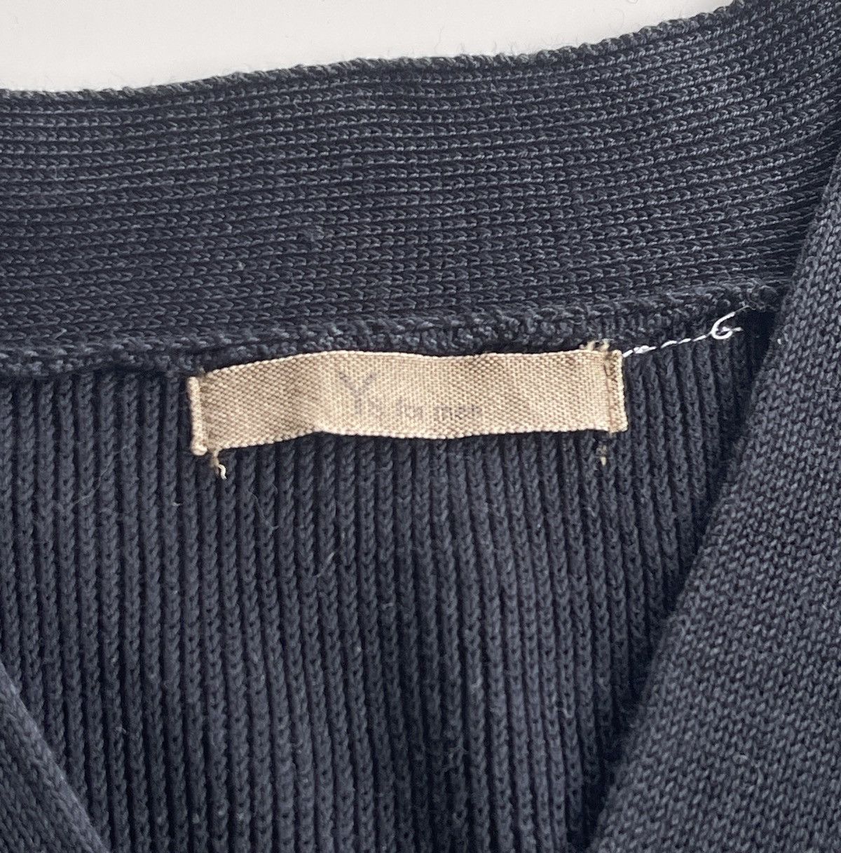 Yohji Yamamoto Ys For Men Black Cardigan Knit Size US XL / EU 56 / 4 - 5 Thumbnail