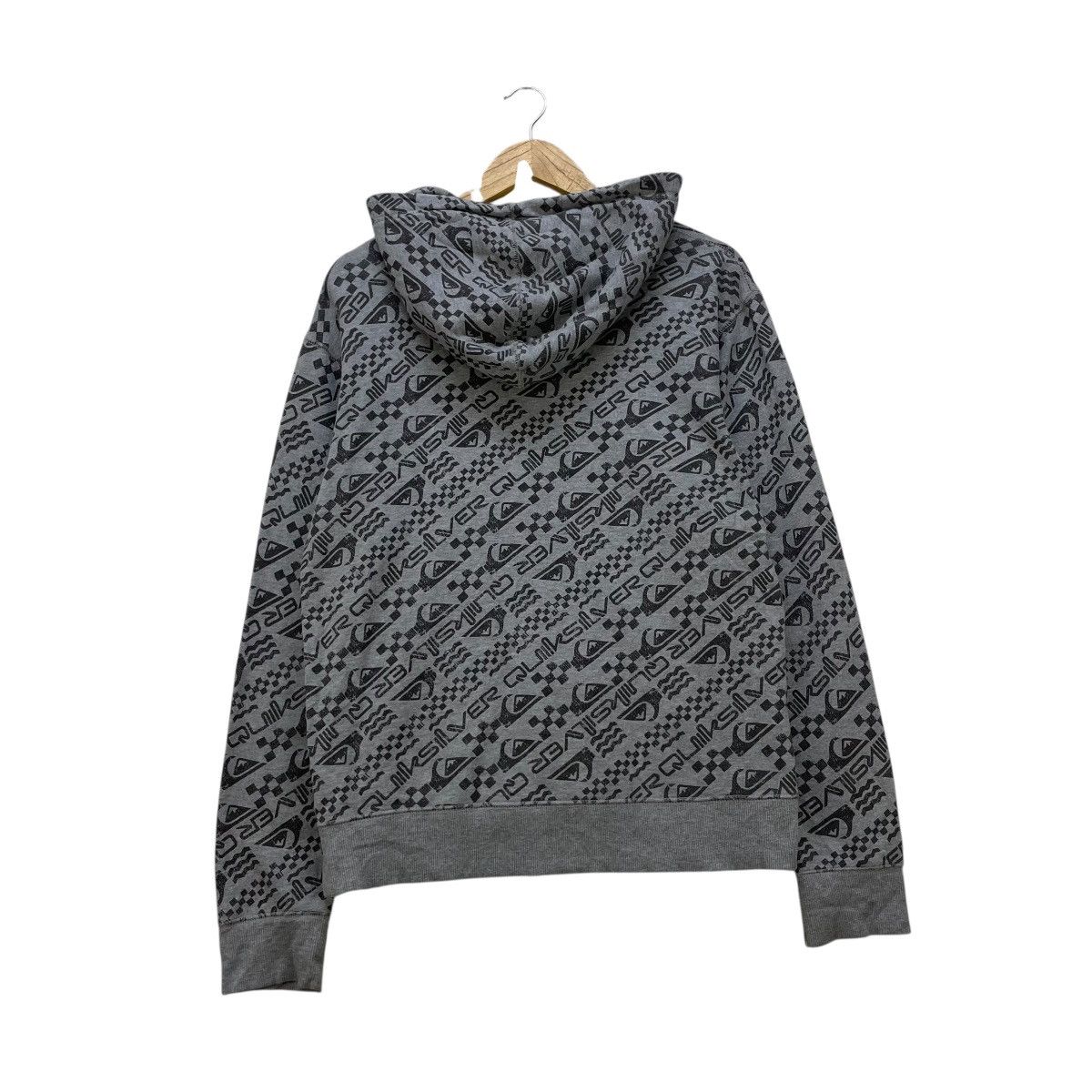 Quiksilver 💥 vintage Quiksilver allover print zipper hoodie sweatshirt Size US M / EU 48-50 / 2 - 2 Thumbnail