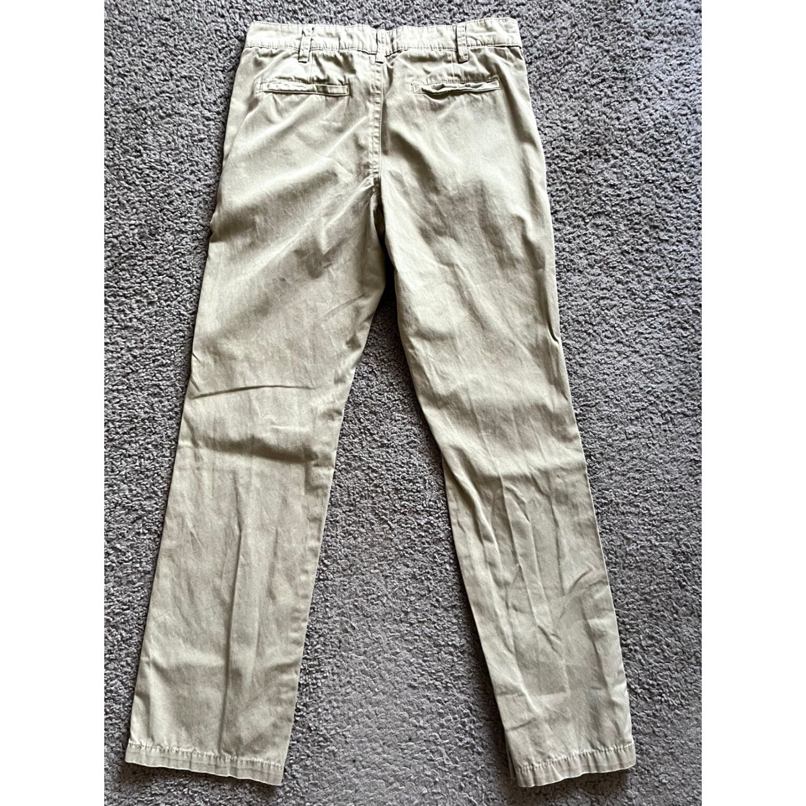 BKE BKE Casuals Connor Chino Straight Pants Mens Adult Size 32L 32x33 Beige Cotton Size US 32 / EU 48 - 3 Thumbnail
