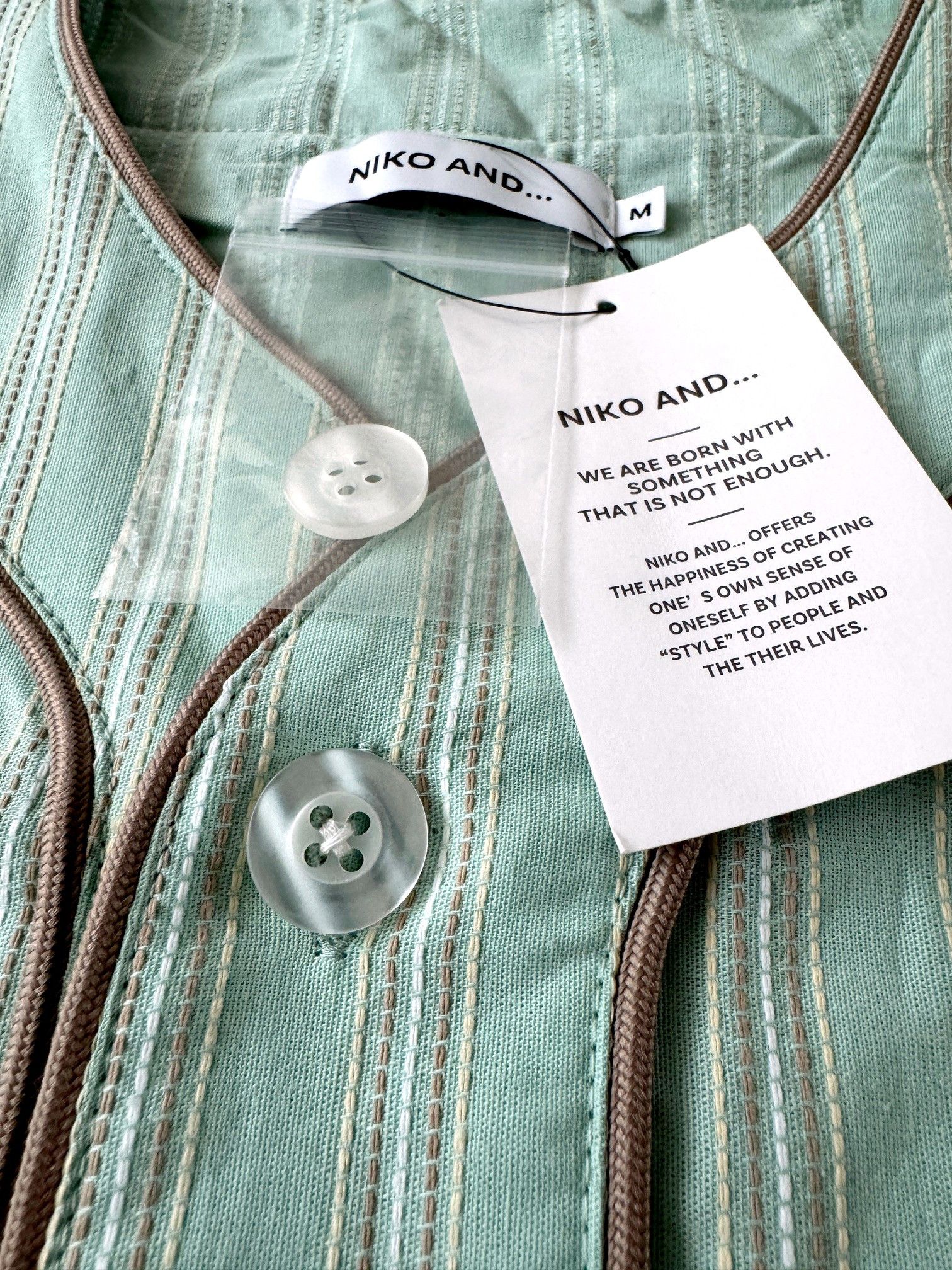 Other Niko and ... Japan Boxy Striped Baseball Shirt Size US M / EU 48-50 / 2 - 7 Thumbnail