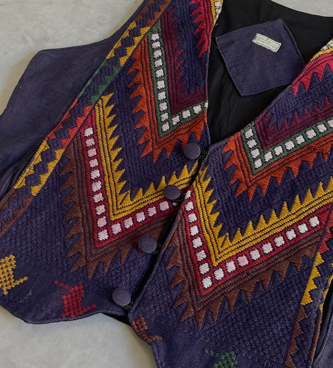 Vintage Vintage Guatemala Tribal Vest Size US M / EU 48-50 / 2 - 5 Thumbnail