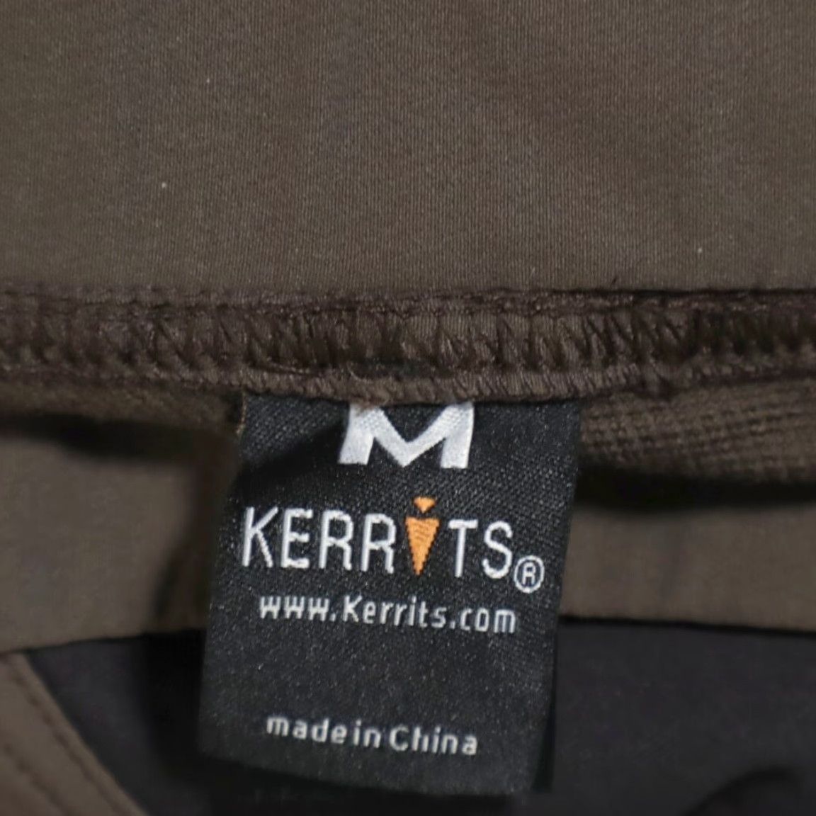Vintage Kerrits High Stretch Full Seat Breeches Nylon Woven Leggings Brown Striped Women's M Size 32" / US 10 / IT 46 - 5 Thumbnail