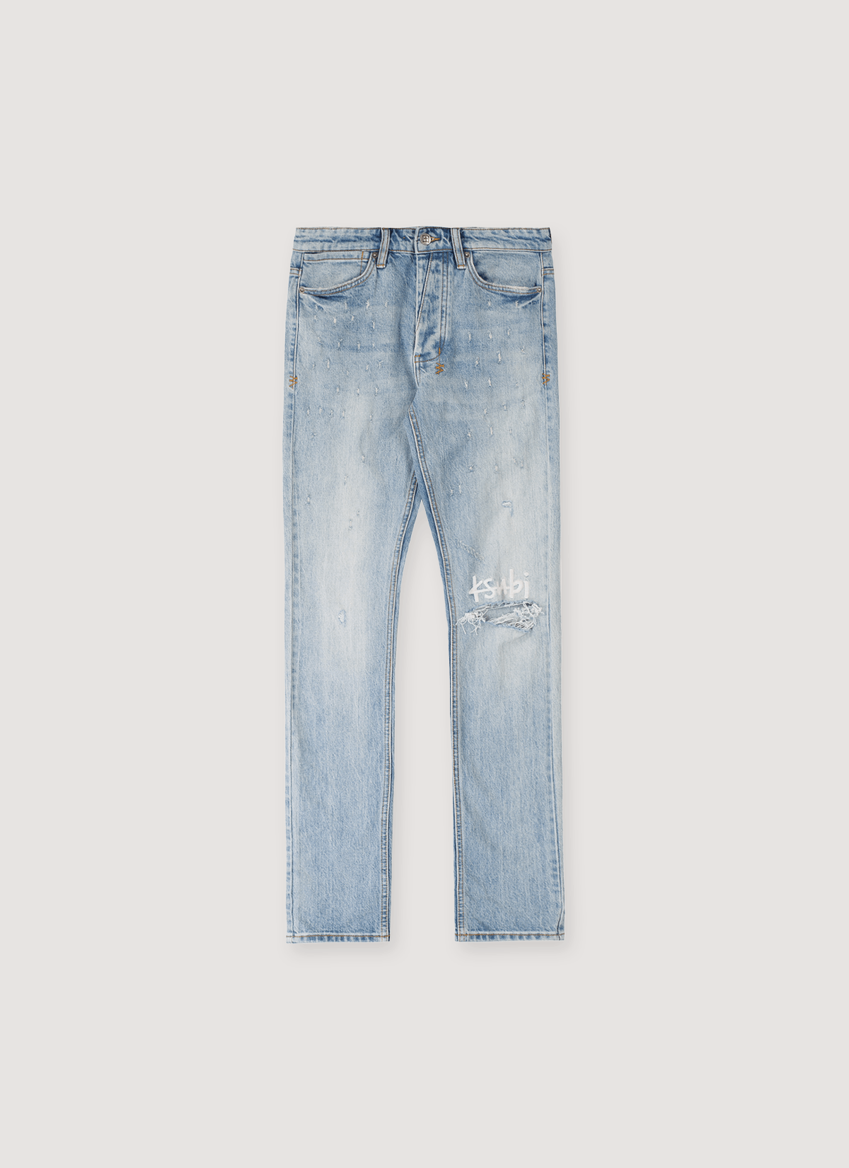 Ksubi Van WInkle Manhattan 1999 Jeans Light Indigo Size US 30 / EU 46 - 1 Thumbnail