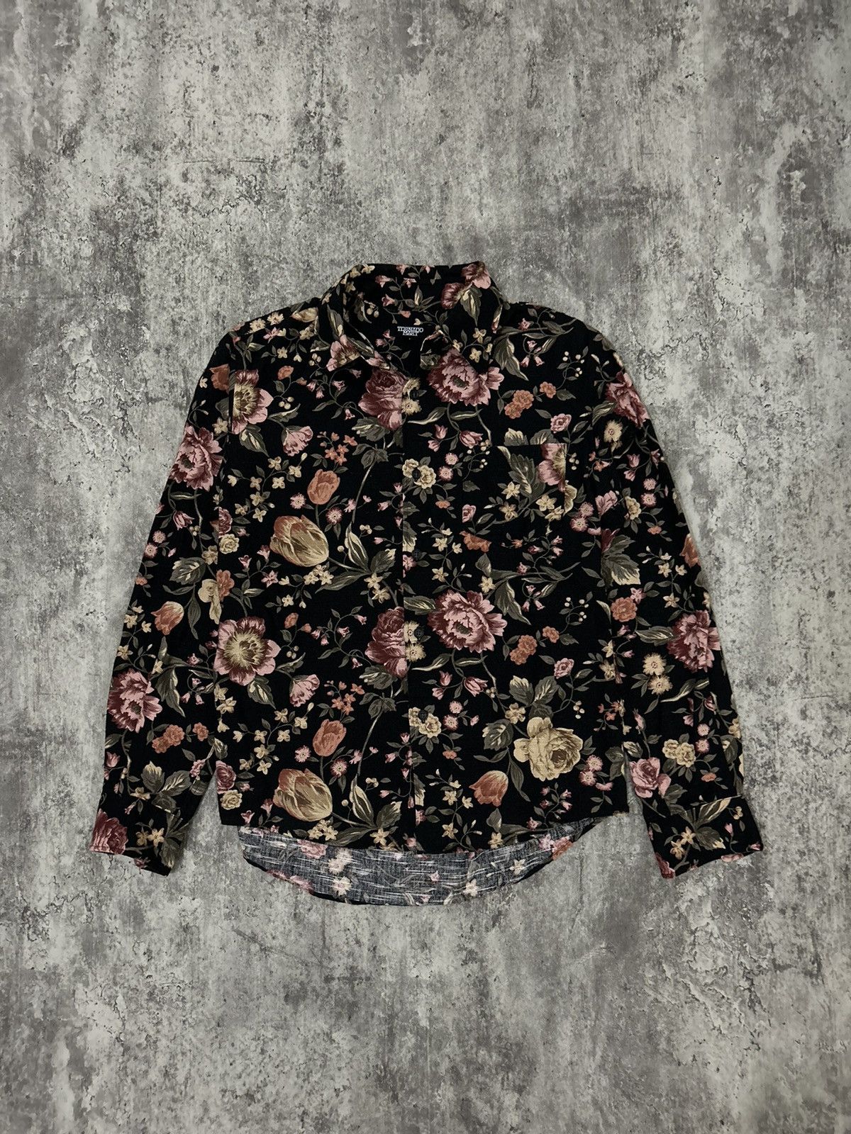 Tornado Mart Tornado Mart Flower Button Shirt Size US M / EU 48-50 / 2 - 1 Thumbnail