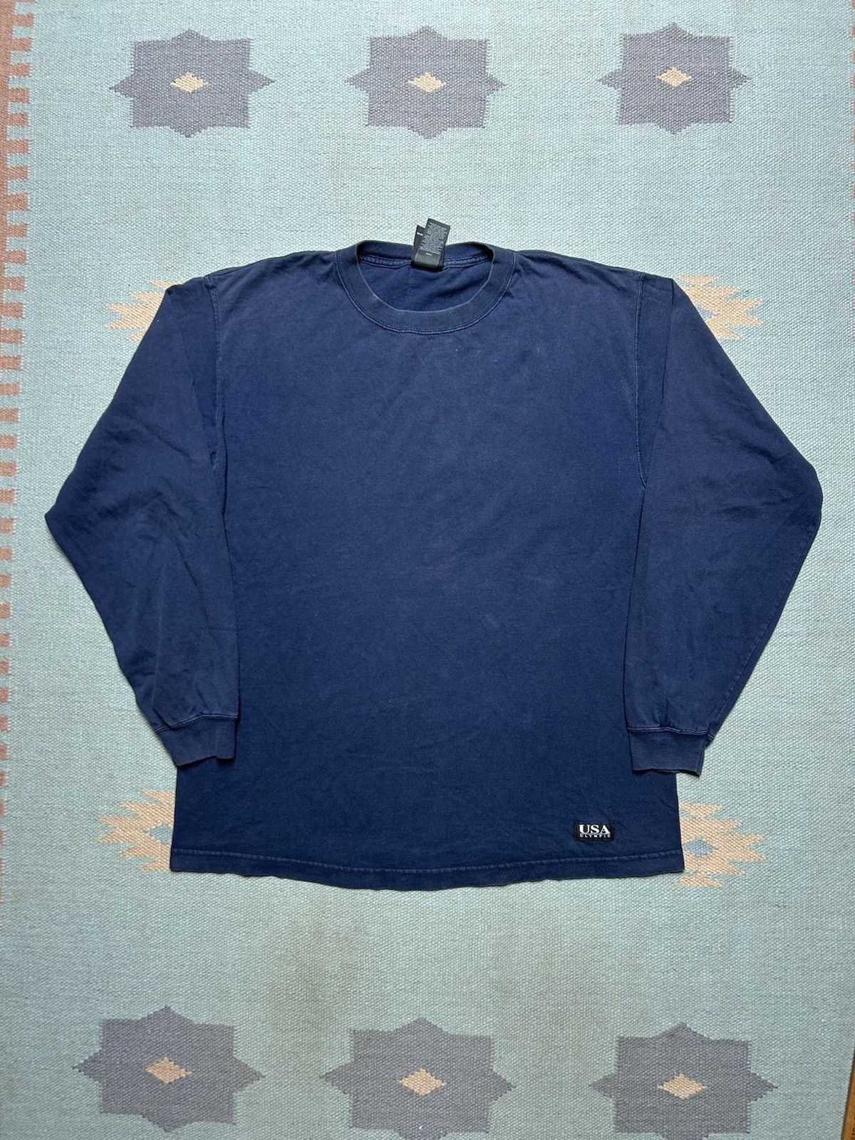 Vintage Vintage t shirt blank navy blue JCPenney Olympics medium Size US M / EU 48-50 / 2 - 1 Thumbnail