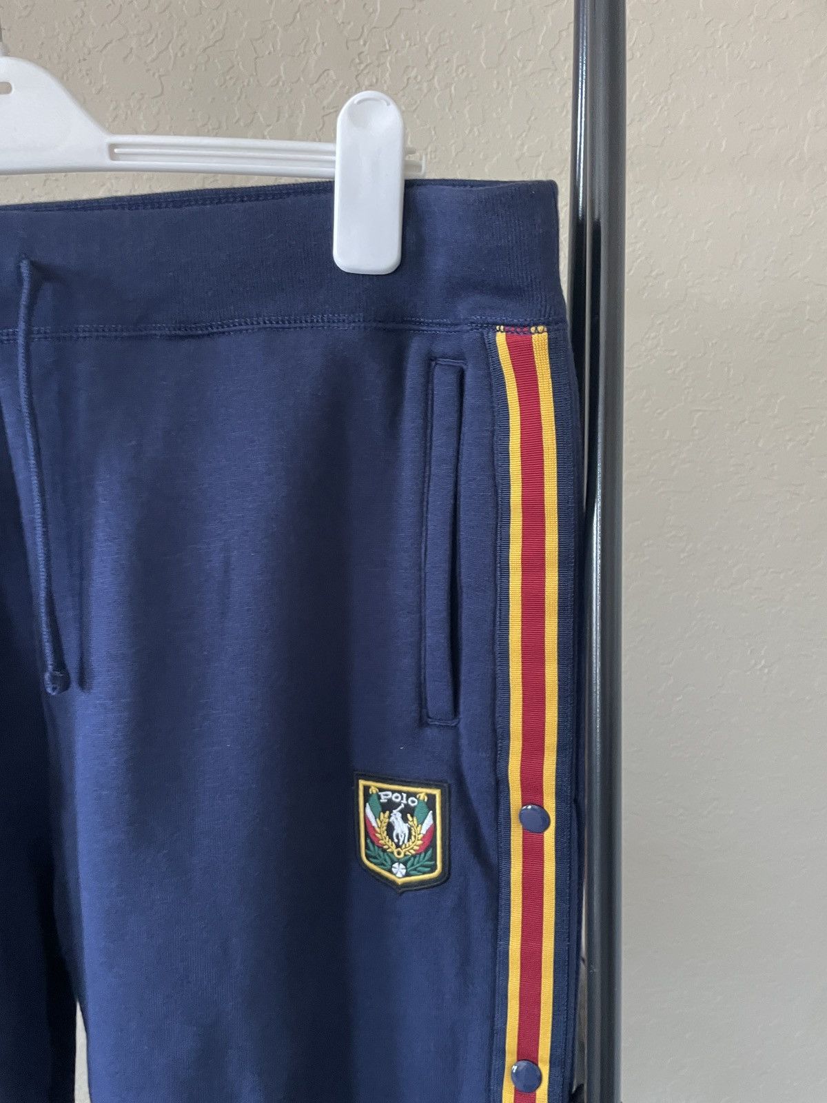 Polo Ralph Lauren Polo Crest Snap Away Sweat pants nwt 188.00 Size US 38 / EU 54 - 3 Thumbnail