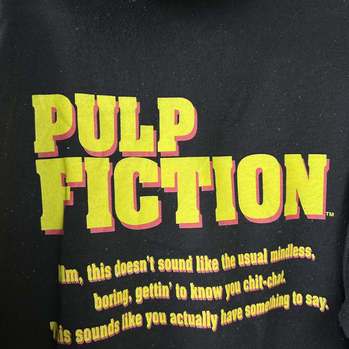 Cartoon Network Vintage Pulp Fiction Big Logo Movie Streetwear hoodie size L Size US L / EU 52-54 / 3 - 9 Thumbnail