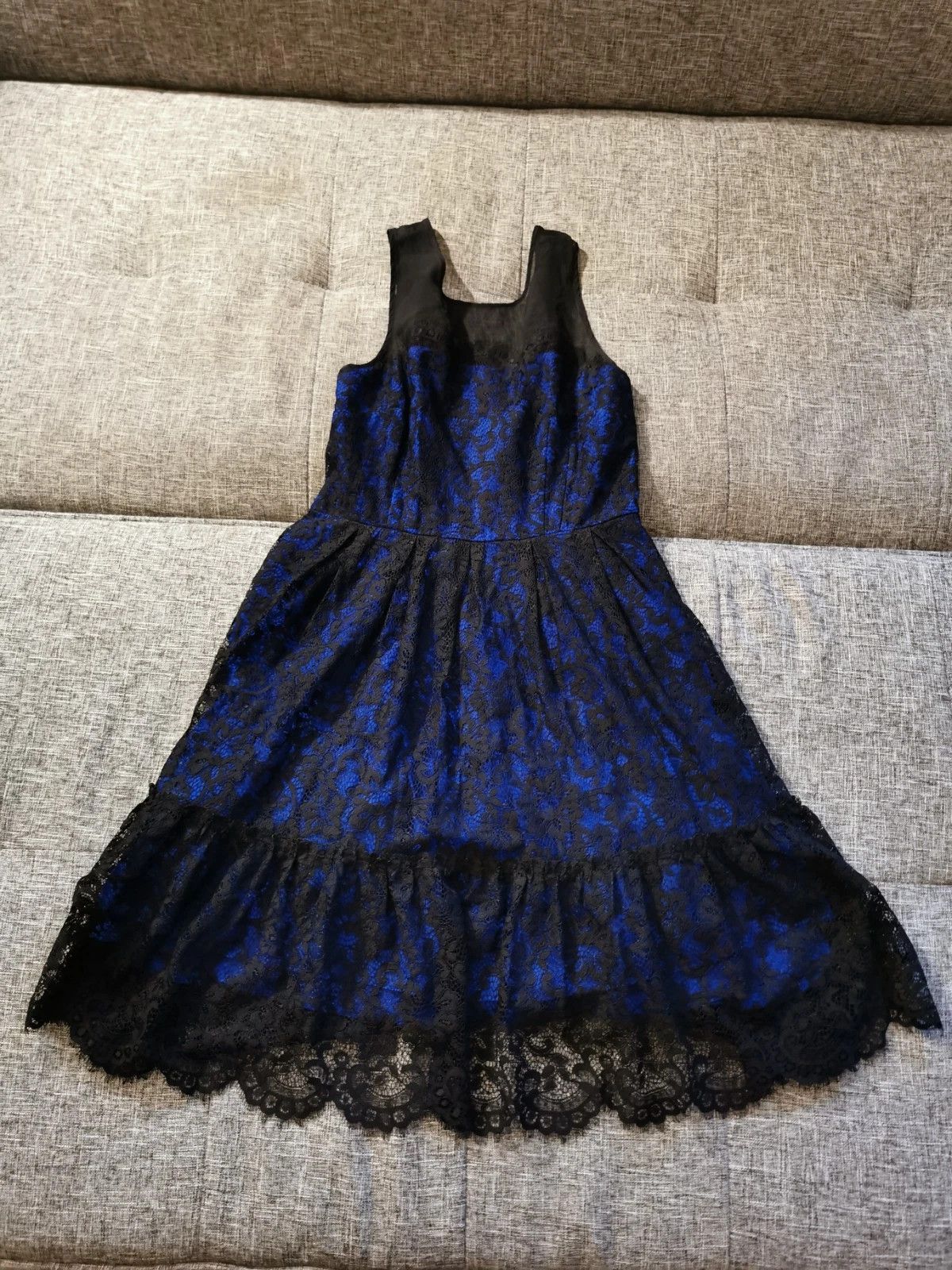 Anthropologie Anthropologie Moulinette Soeurs vetements Black Blue Lace Size S / US 4 / IT 40 - 8 Thumbnail