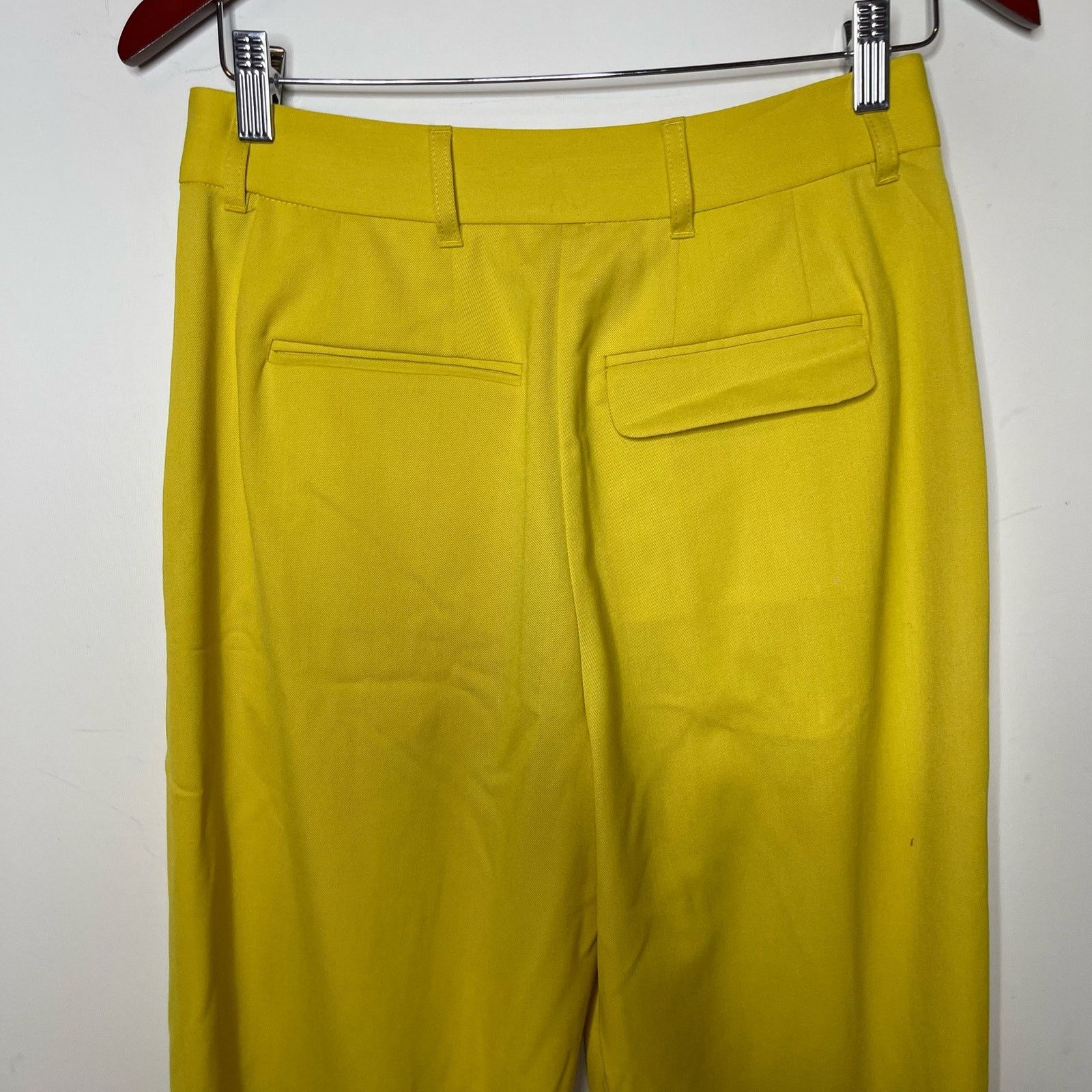 Samsoe Samsoe Samsoe Samsoe High Rise Straight Pleated Luzy Trousers Size 26" / US 2 / IT 38 - 4 Thumbnail